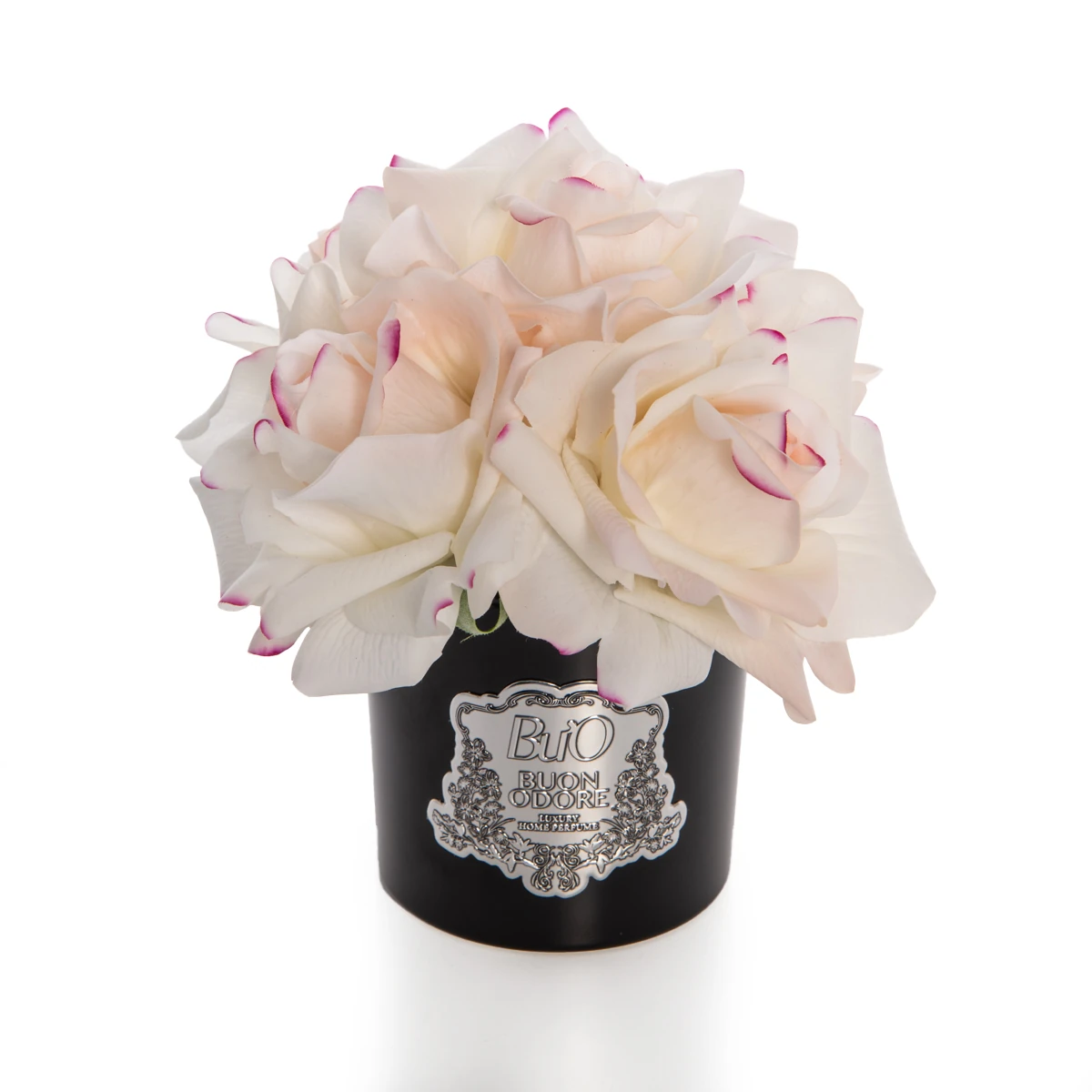 Siyah Cam Sılver 5 Gül Luxury Home Perfume