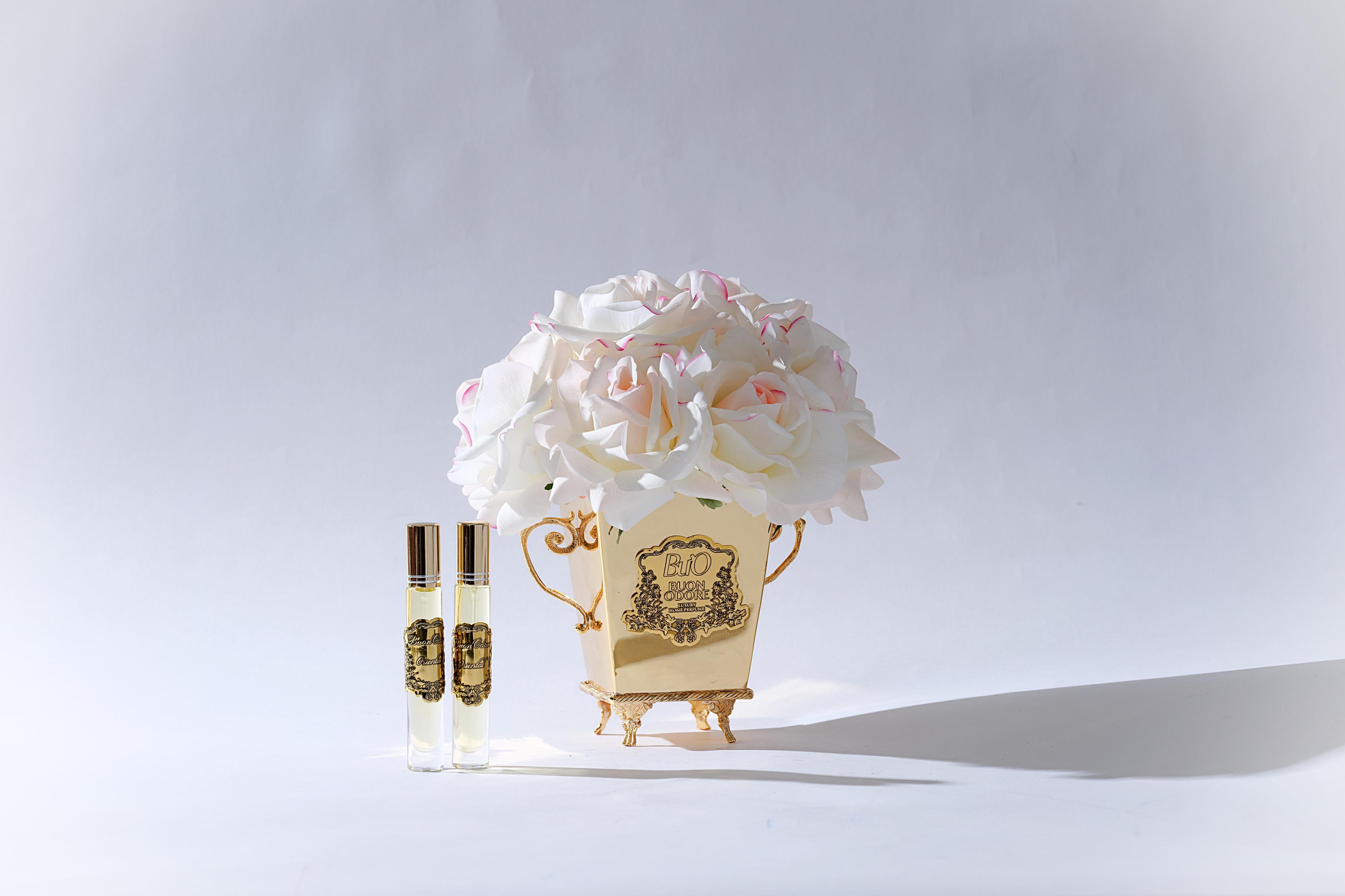 Gold Pirinç 10 Gül Luxury Home Perfume