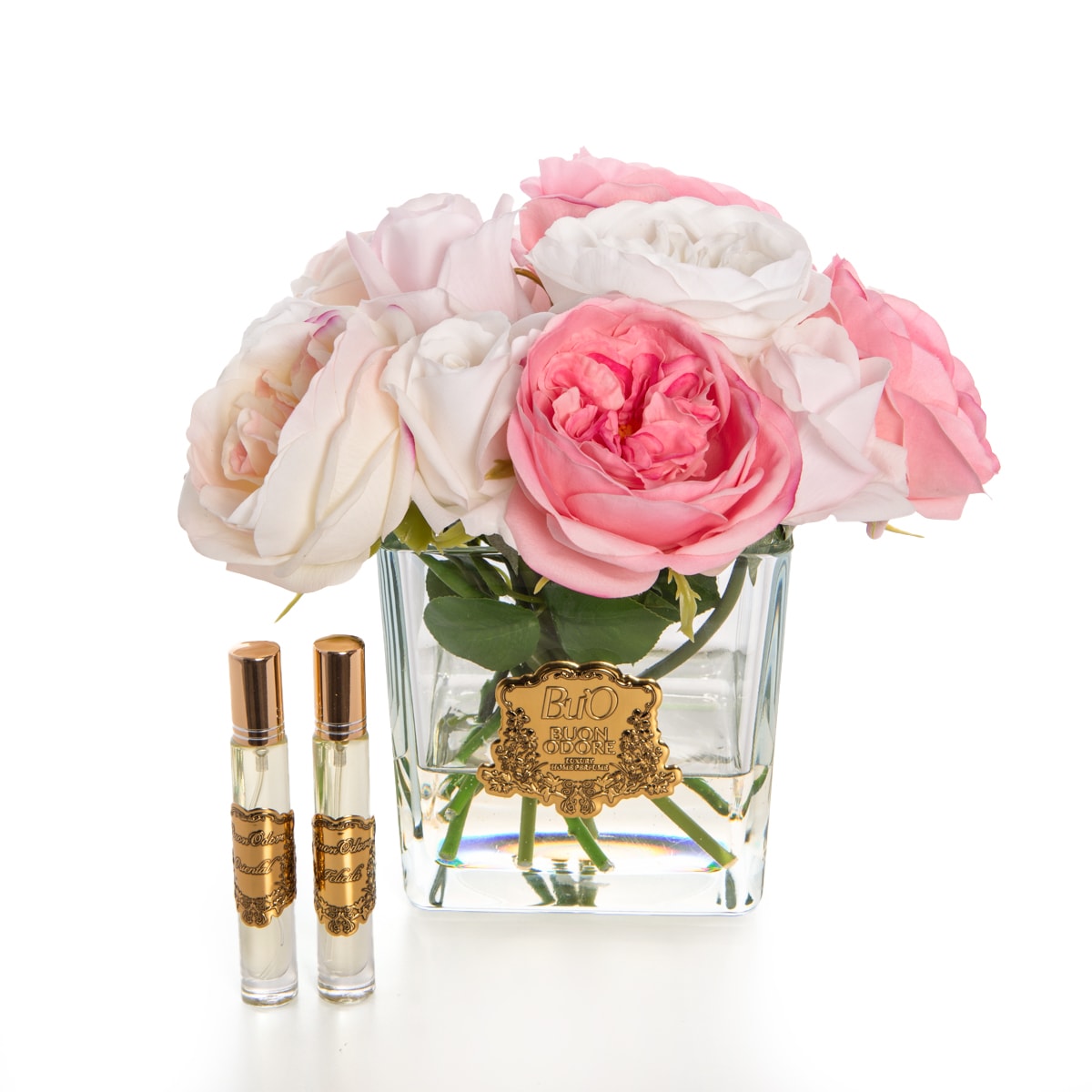 Kare Cam Gold Şakayık Luxury Home Perfume
