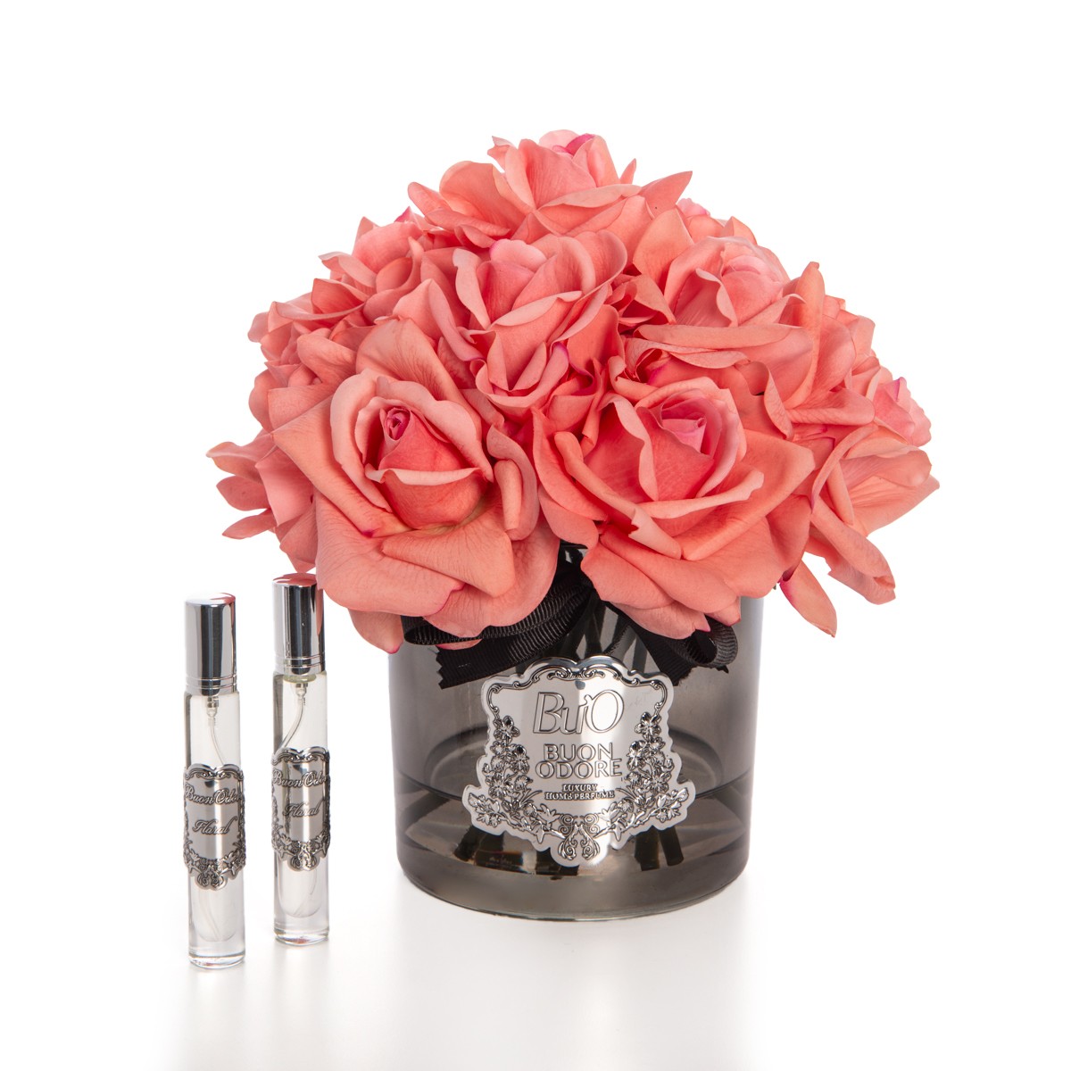 Füme Cam Silver 14 Gül Luxury Home Perfume - mercan