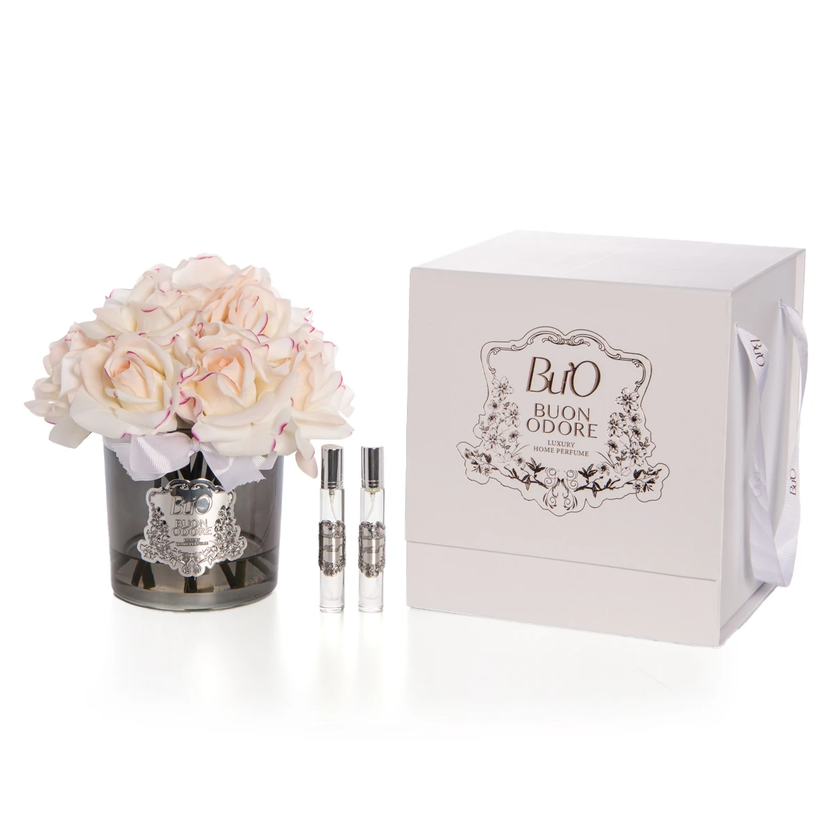 Füme Cam Silver 14 Gül Luxury Home Perfume