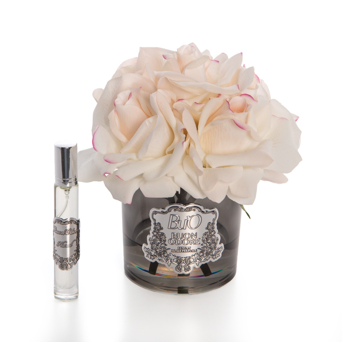 Füme Cam Silver 5 Gül Luxury Home Perfume - allıklı