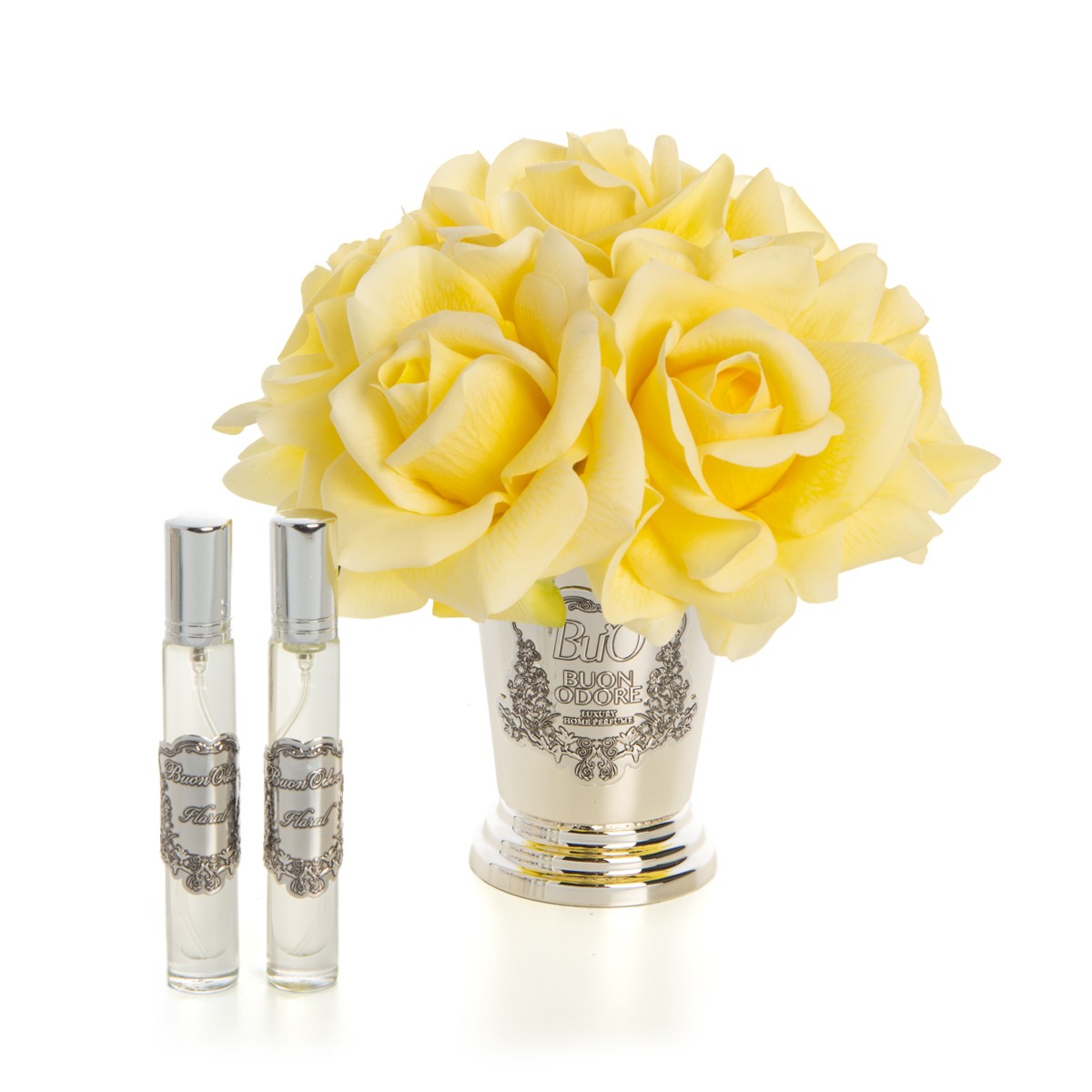 Silver Pirinç 7 Gül Luxury Home Perfume - sarı
