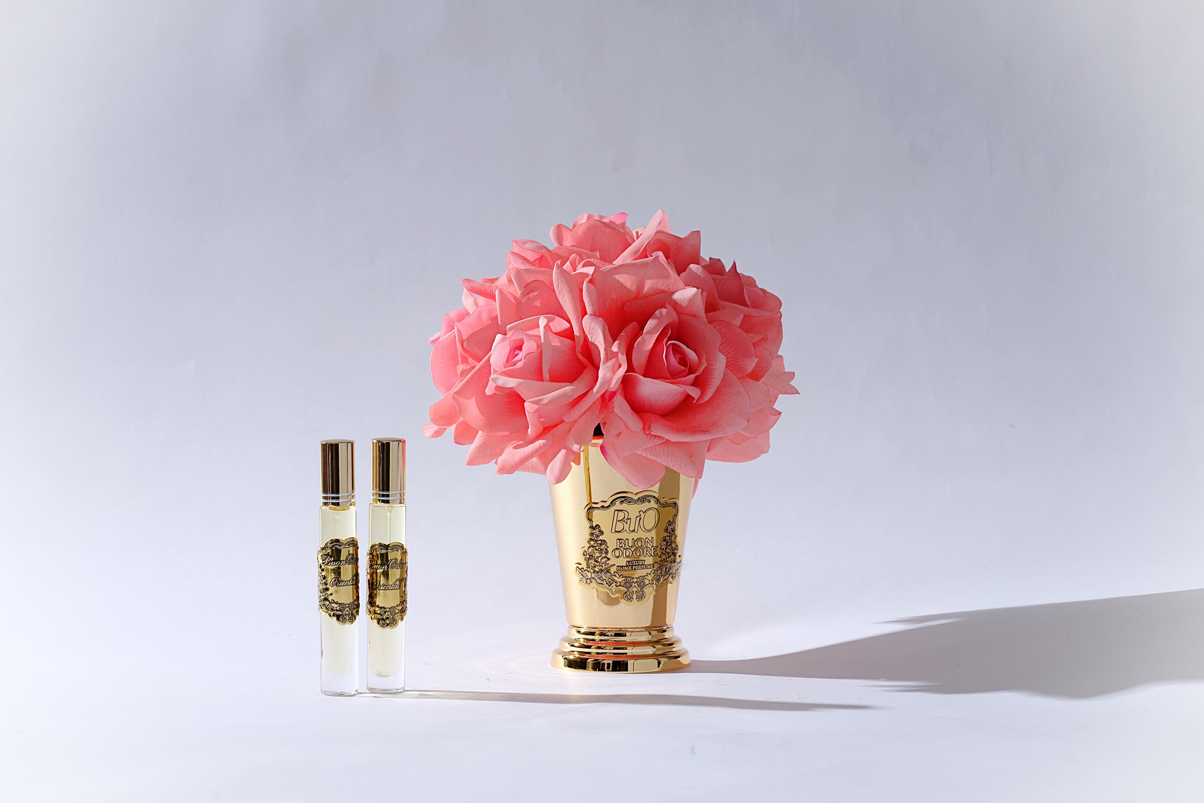 Gold Pirinç 7 Gül Luxury Home Perfume - mercan