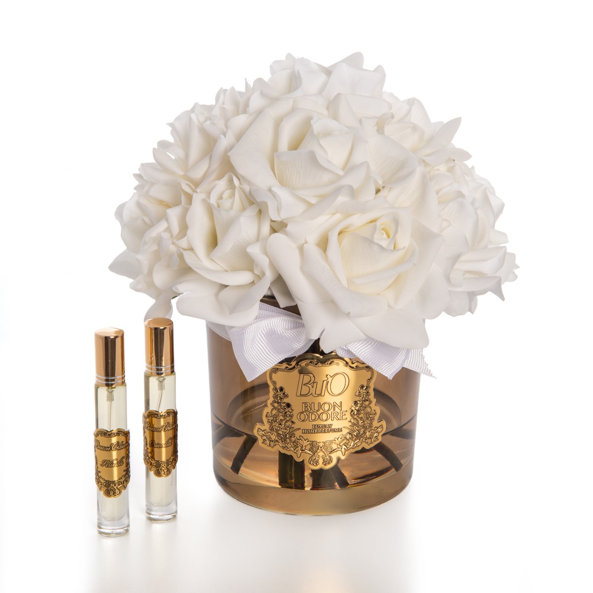 Amber Cam Gold 14 Gül Luxury Home Perfume - beyaz