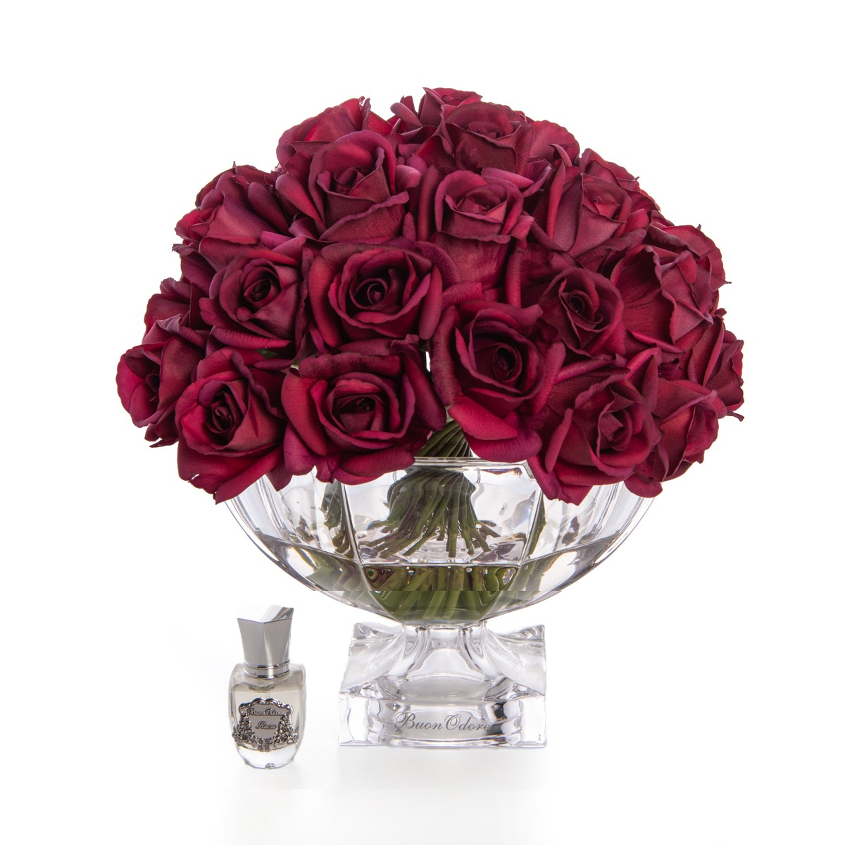Silver 41 Gül Luxury Home Perfume - bordo
