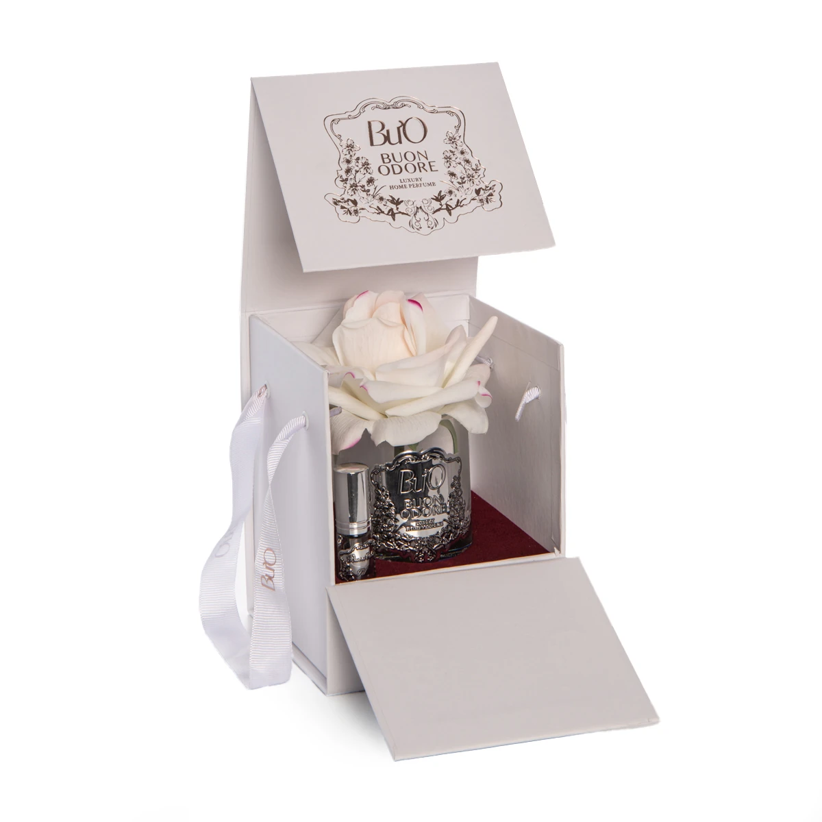 Cam Silver Tek Gül Luxury Home Perfume