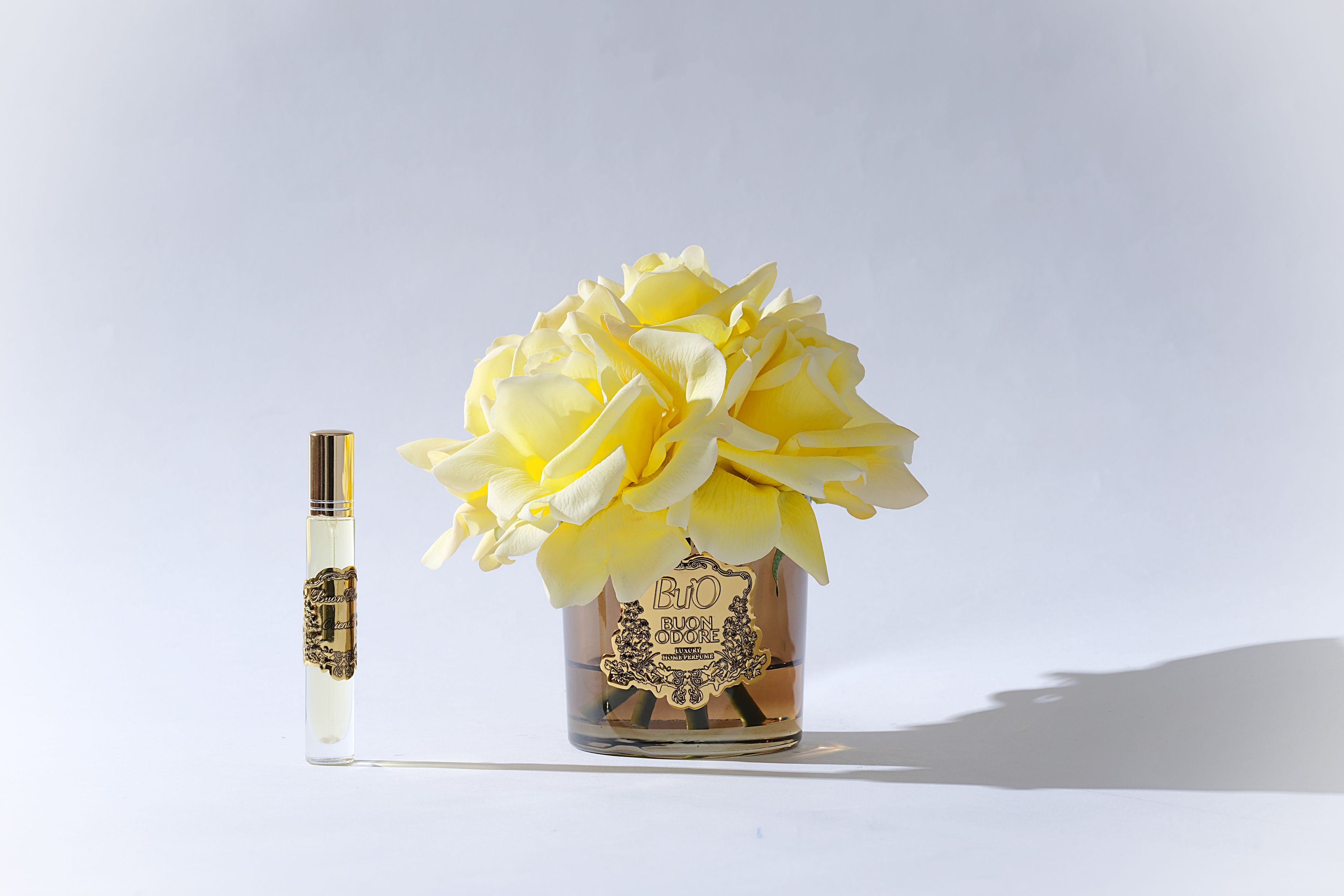 Amber Cam Gold 5 Gül Luxury Home Perfume - sarı