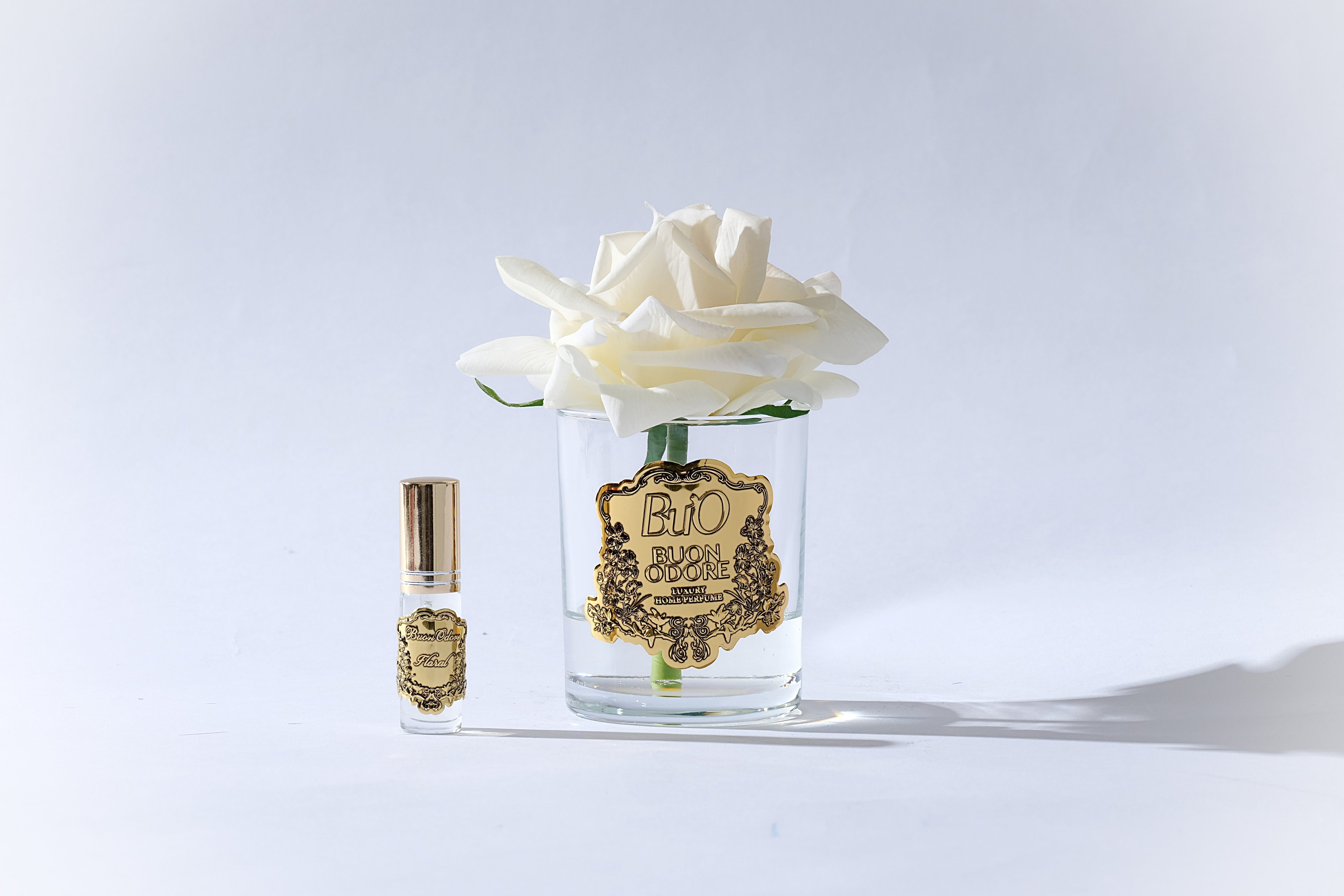 Cam Gold Tek Gül Luxury Home Perfume - krem