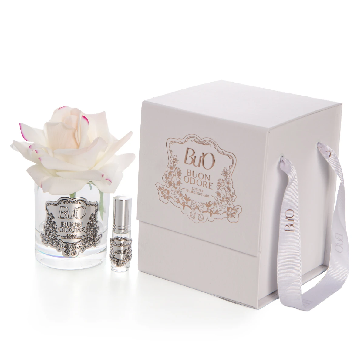 Cam Silver Tek Gül Luxury Home Perfume