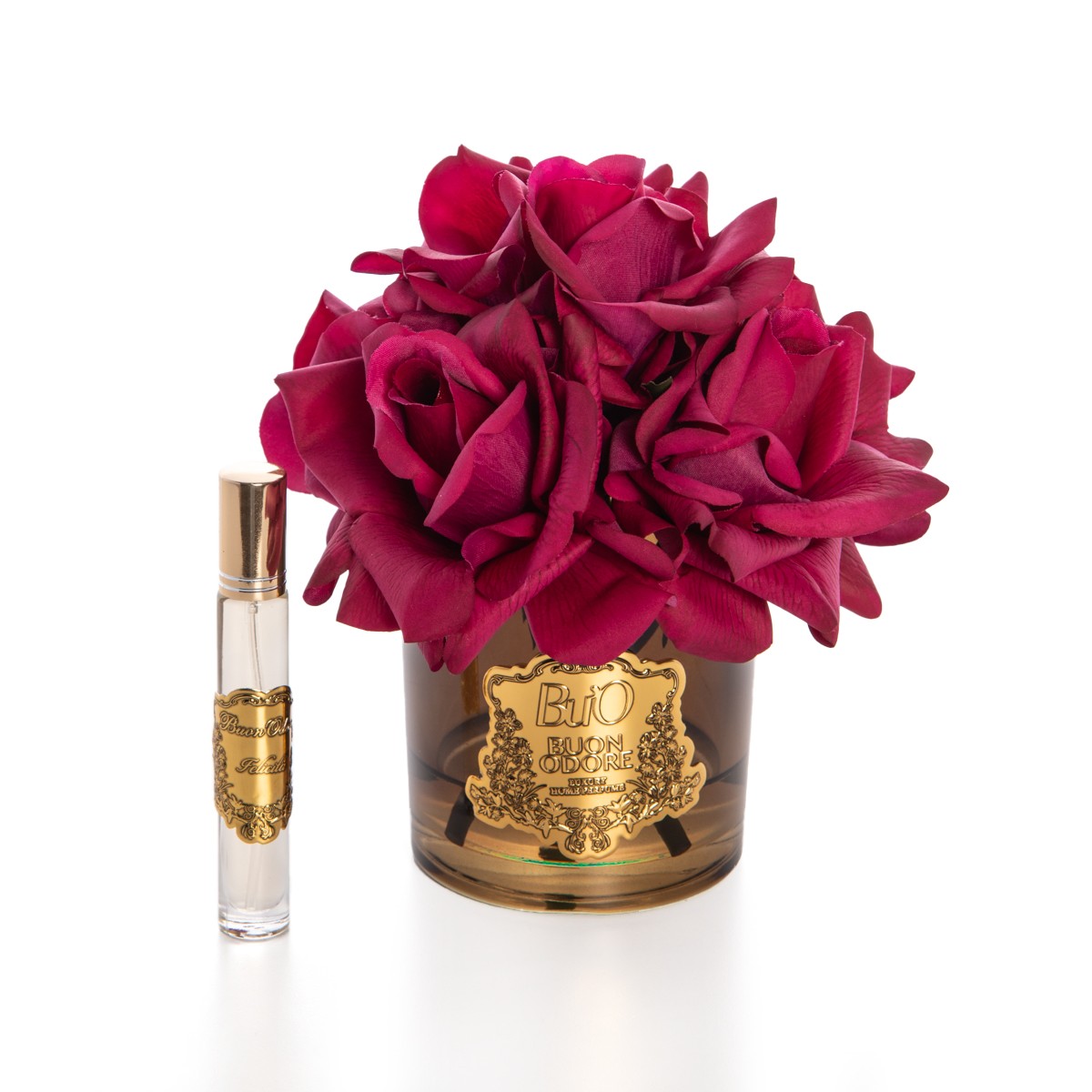 Amber Cam Gold 5 Gül Luxury Home Perfume - bordo