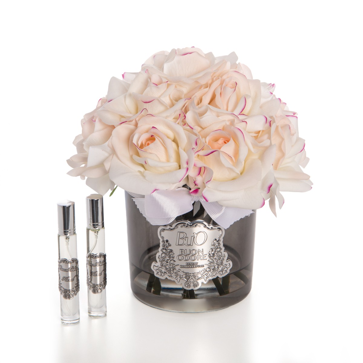 Füme Cam Silver 14 Gül Luxury Home Perfume - allıklı