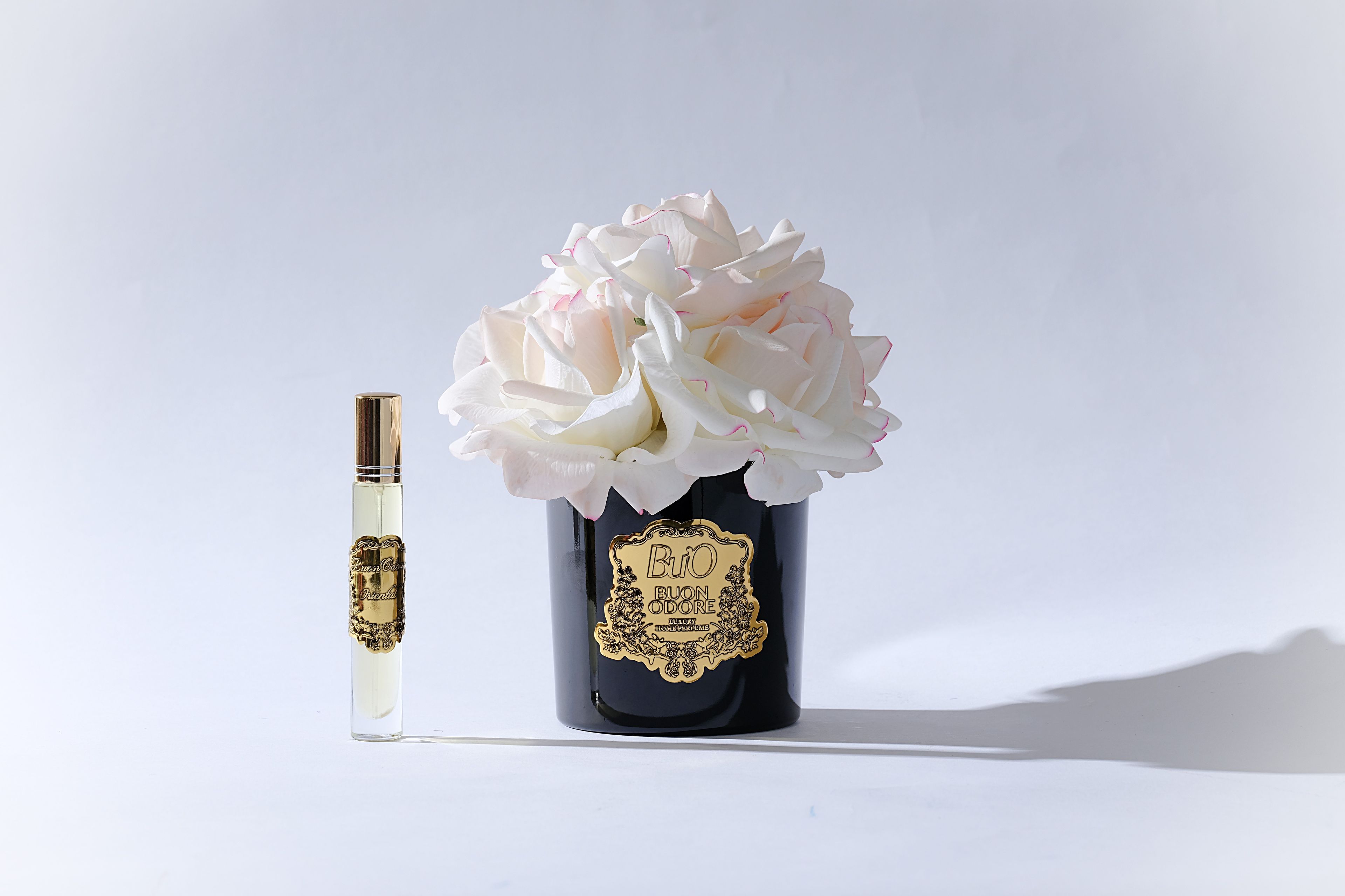 Siyah Cam Gold 5 Gül Luxury Home Perfume