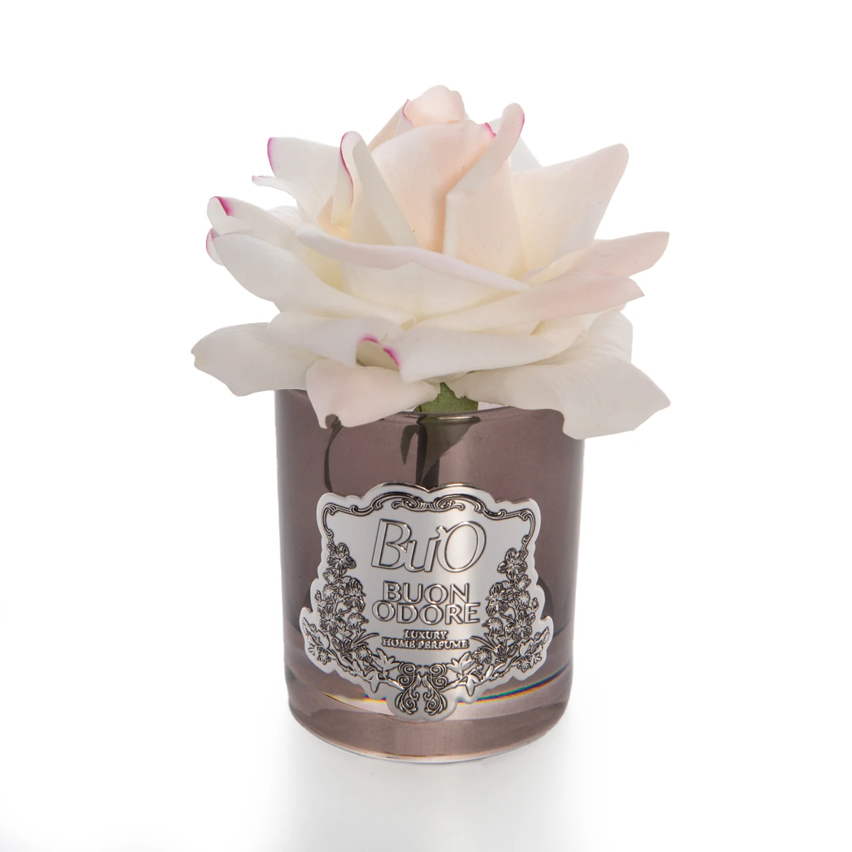 Füme Cam Silver Tek Gül Luxury Home Perfume