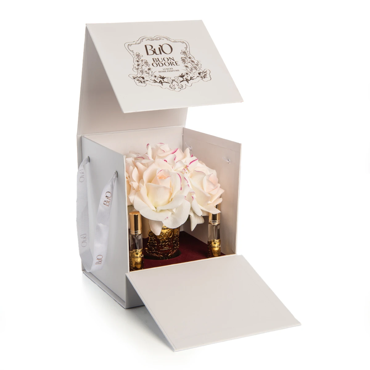 Yuvarlak Gold Pirinç 7 Gül Luxury Home Perfume