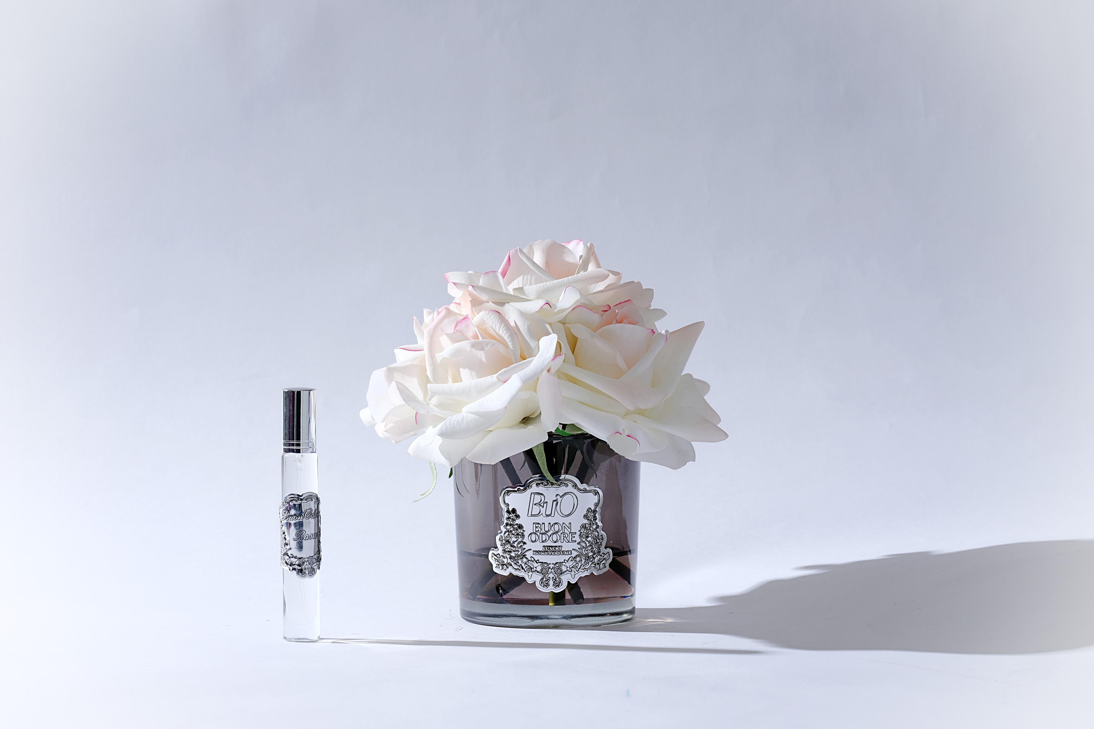 Füme Cam Silver 5 Gül Luxury Home Perfume