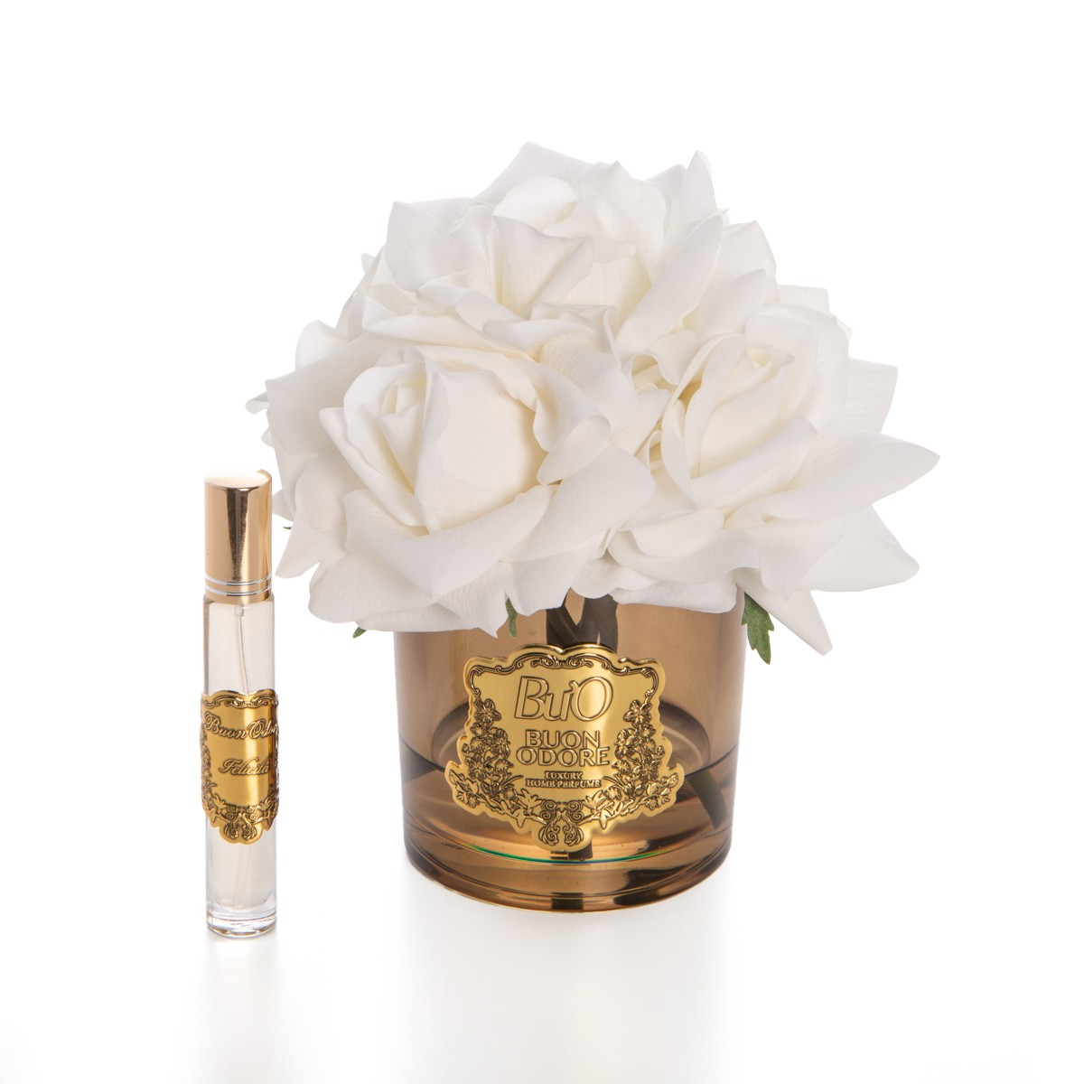 Amber Cam Gold 5 Gül Luxury Home Perfume - beyaz