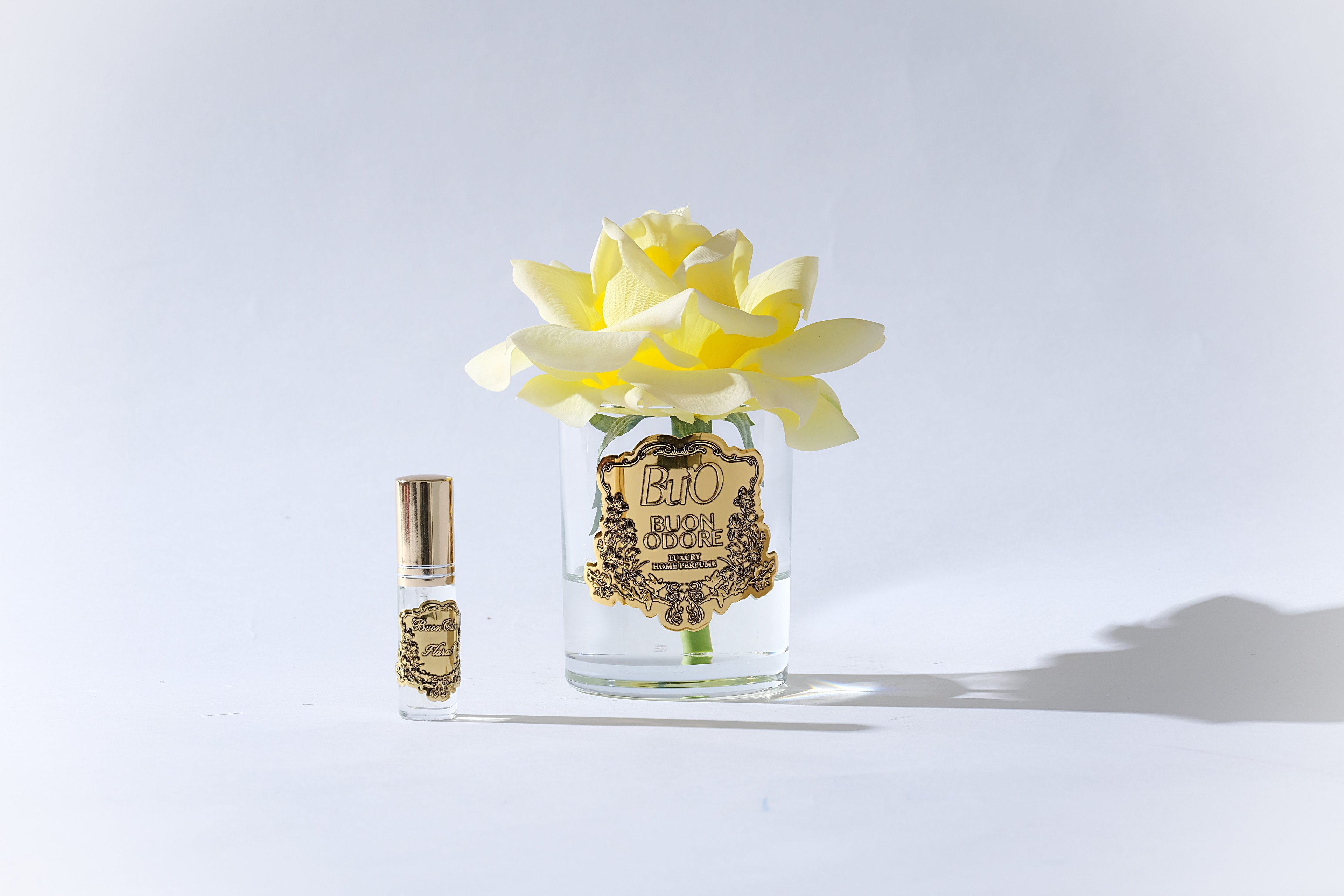 Cam Gold Tek Gül Luxury Home Perfume - sarı