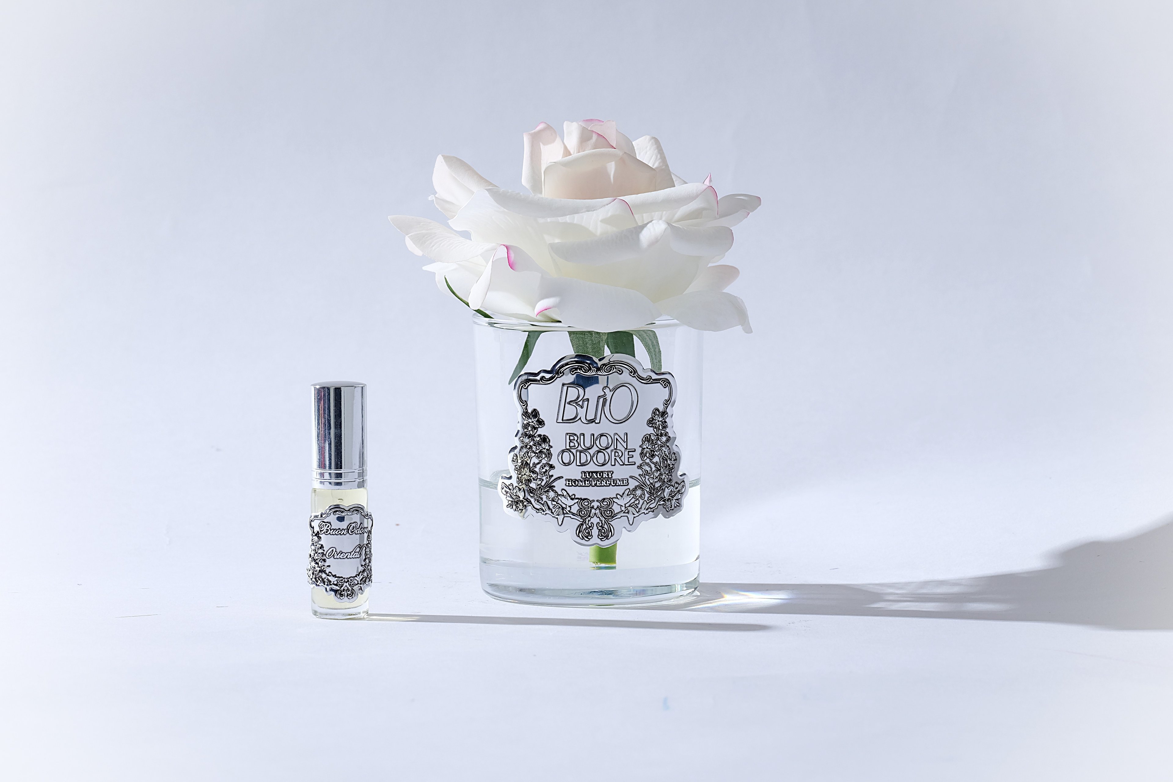 Cam Silver Tek Gül Luxury Home Perfume