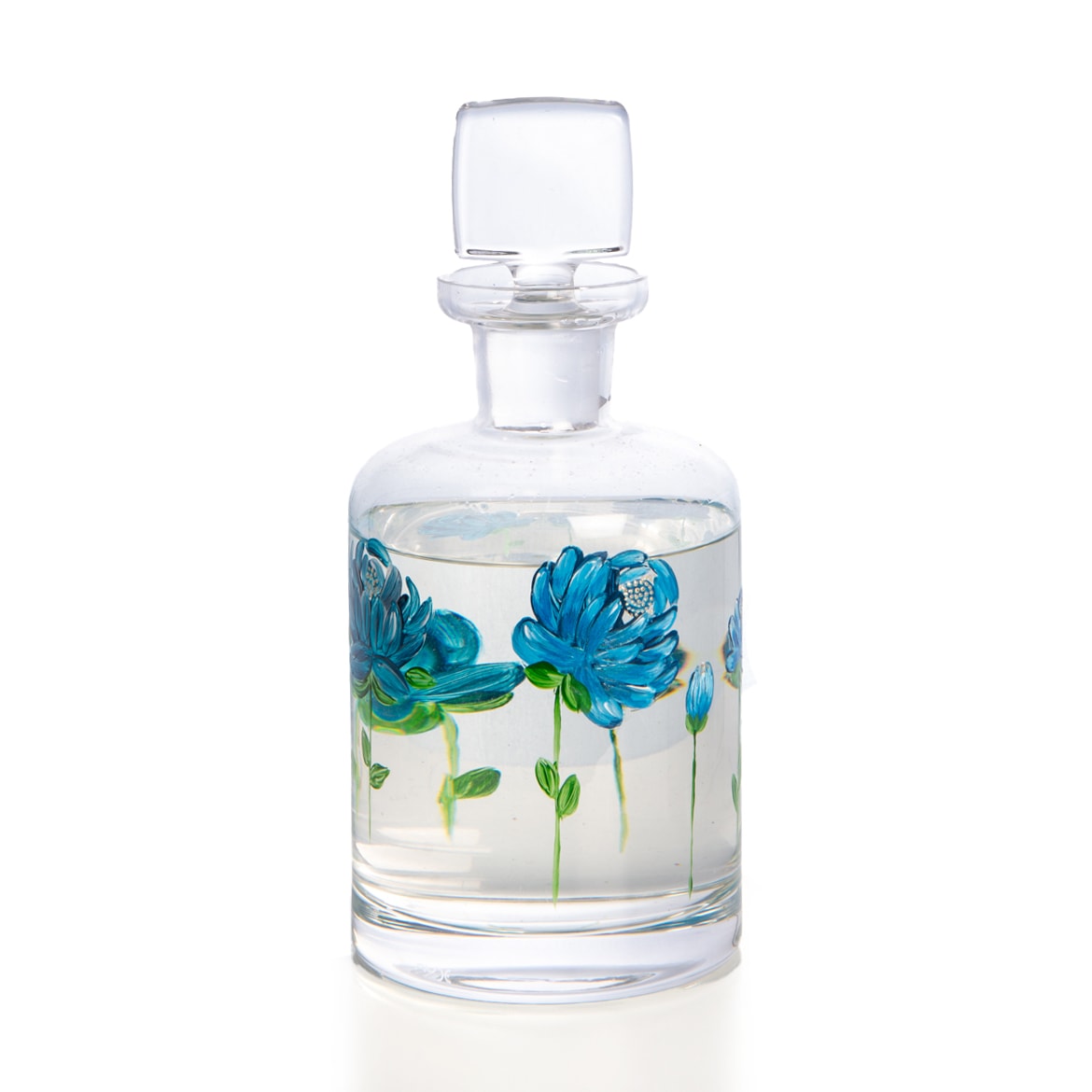 ÖZEL TASARIM EL BOYAMASI CAM DIFFUSER 1 LT - mavi