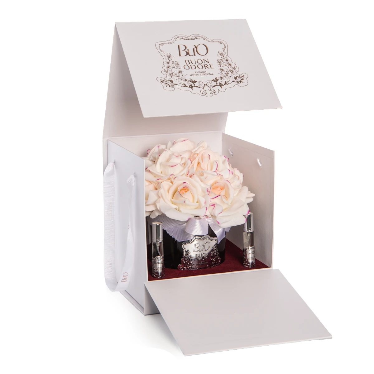 Füme Cam Silver 14 Gül Luxury Home Perfume