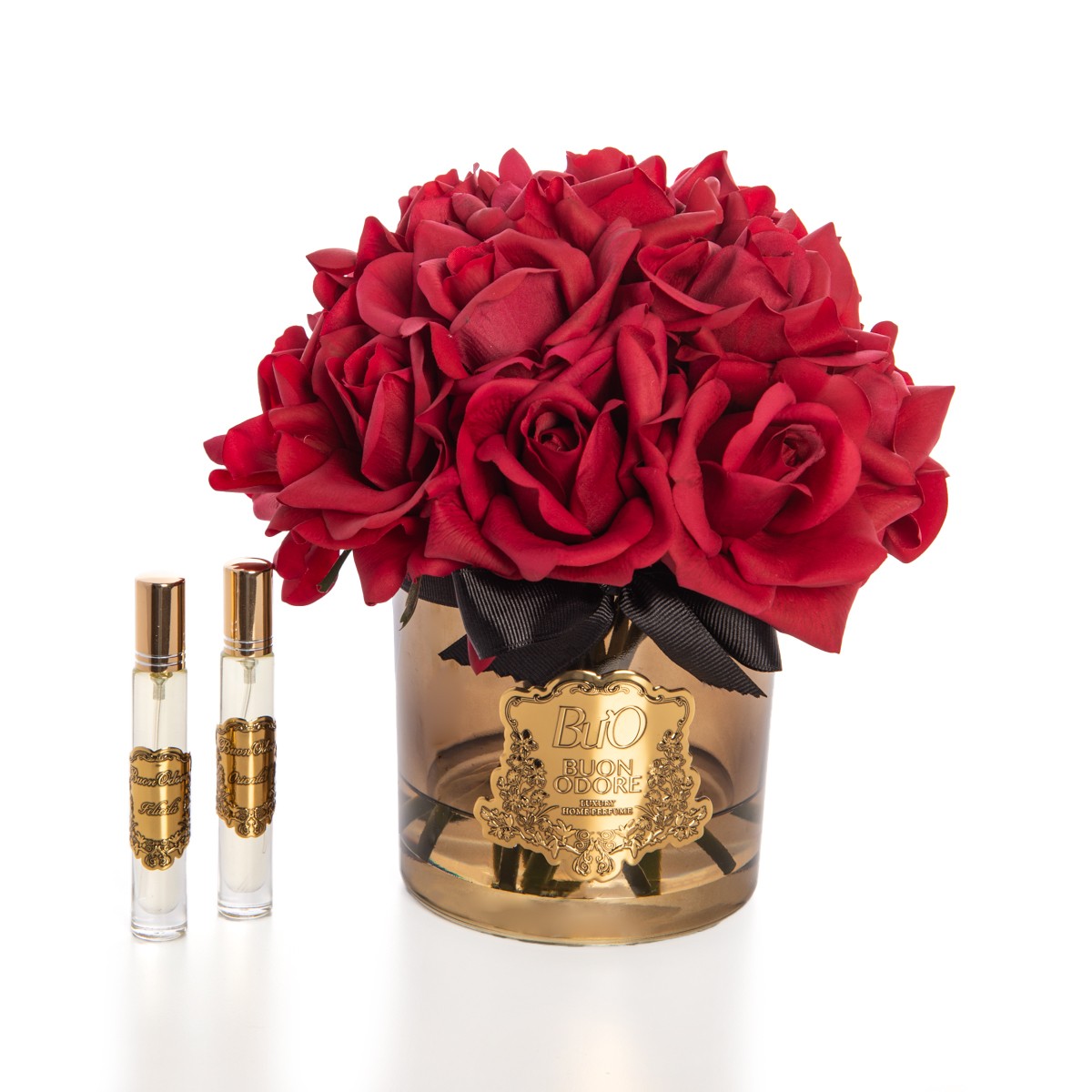 Amber Cam Gold 14 Gül Luxury Home Perfume - kırmızı