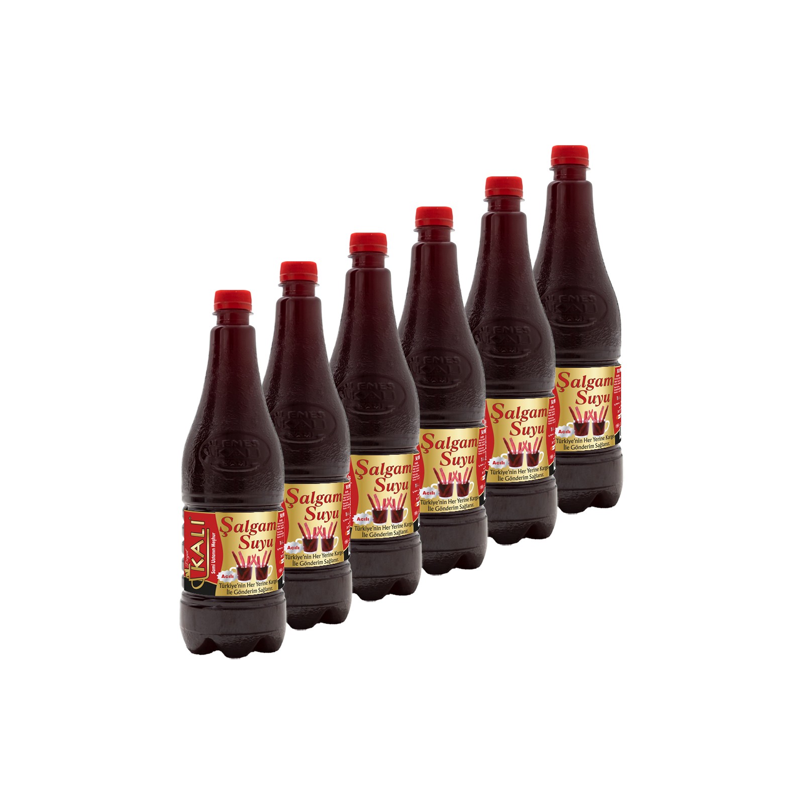 Kalı Şalgam Ev Yapımı Şalgam Suyu (6 X 1 Lt)