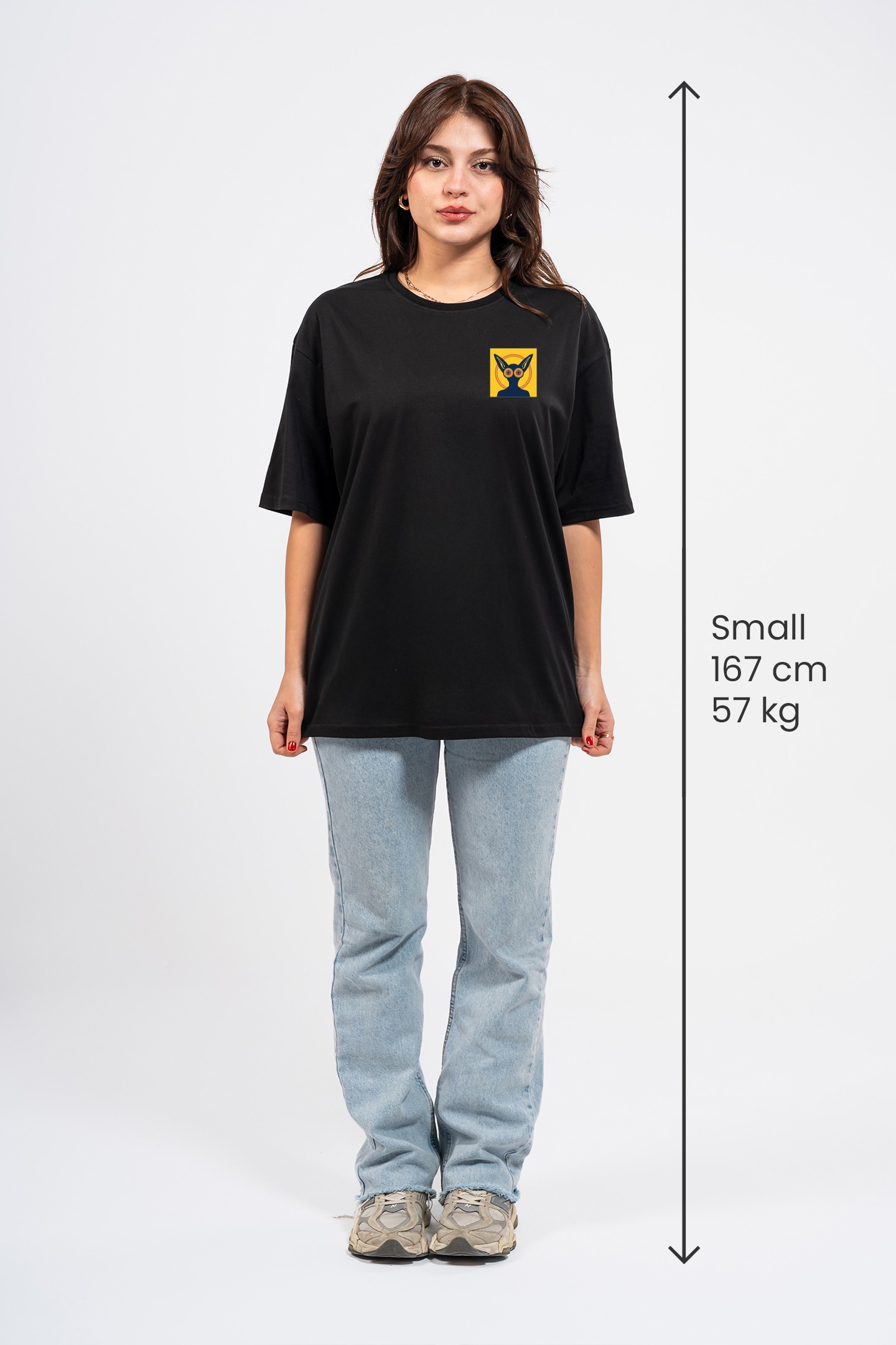Oversize Darko Baskılı Tshirt