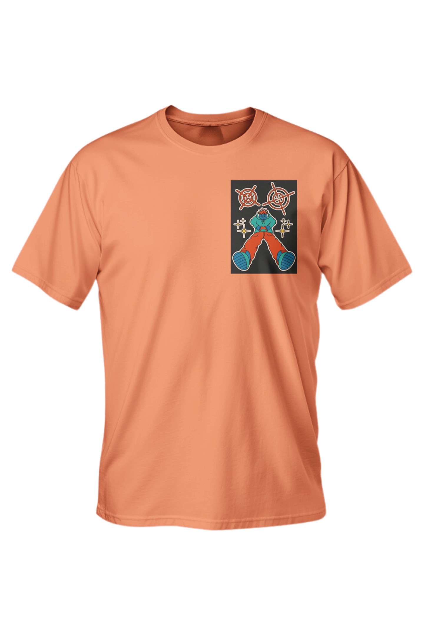 Regular Street Game Baskılı T-Shirt