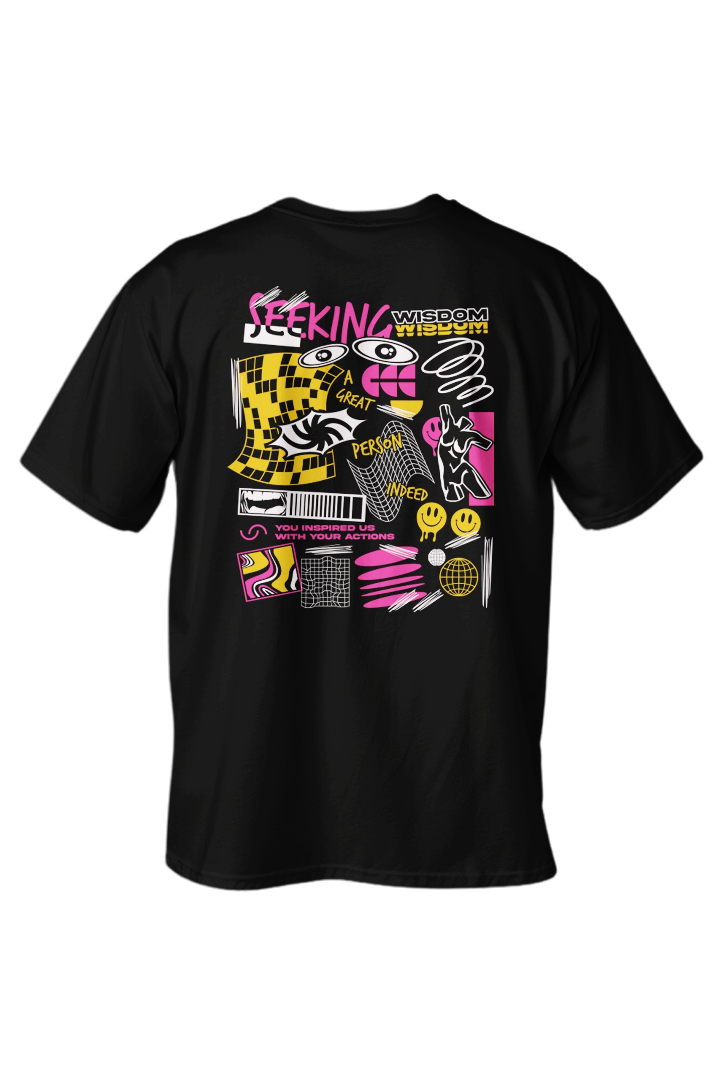 Regular Seeking Baskılı T-Shirt