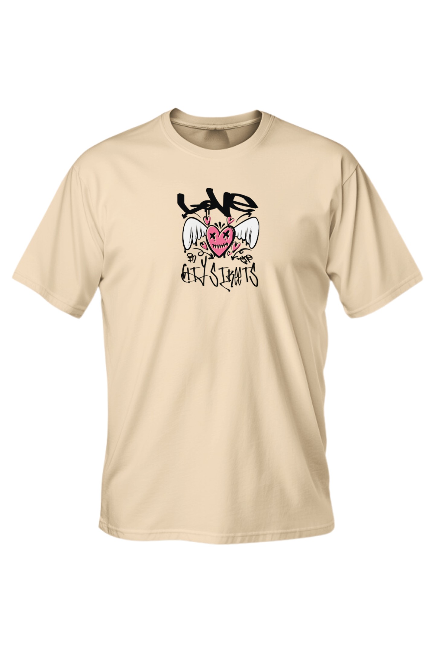 Regular City Streets Baskılı T-Shirt