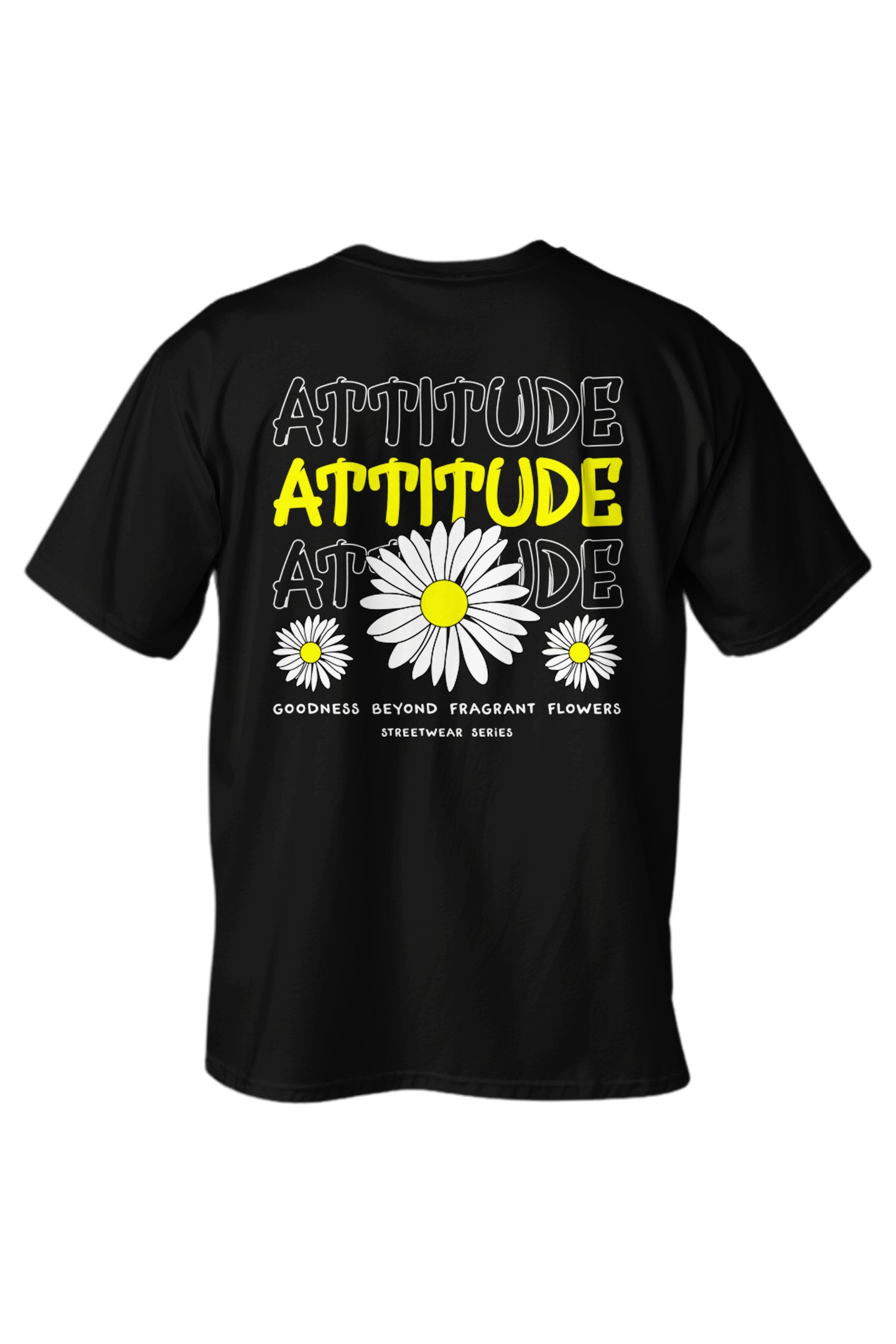 Regular Attitude Baskılı T-Shirt