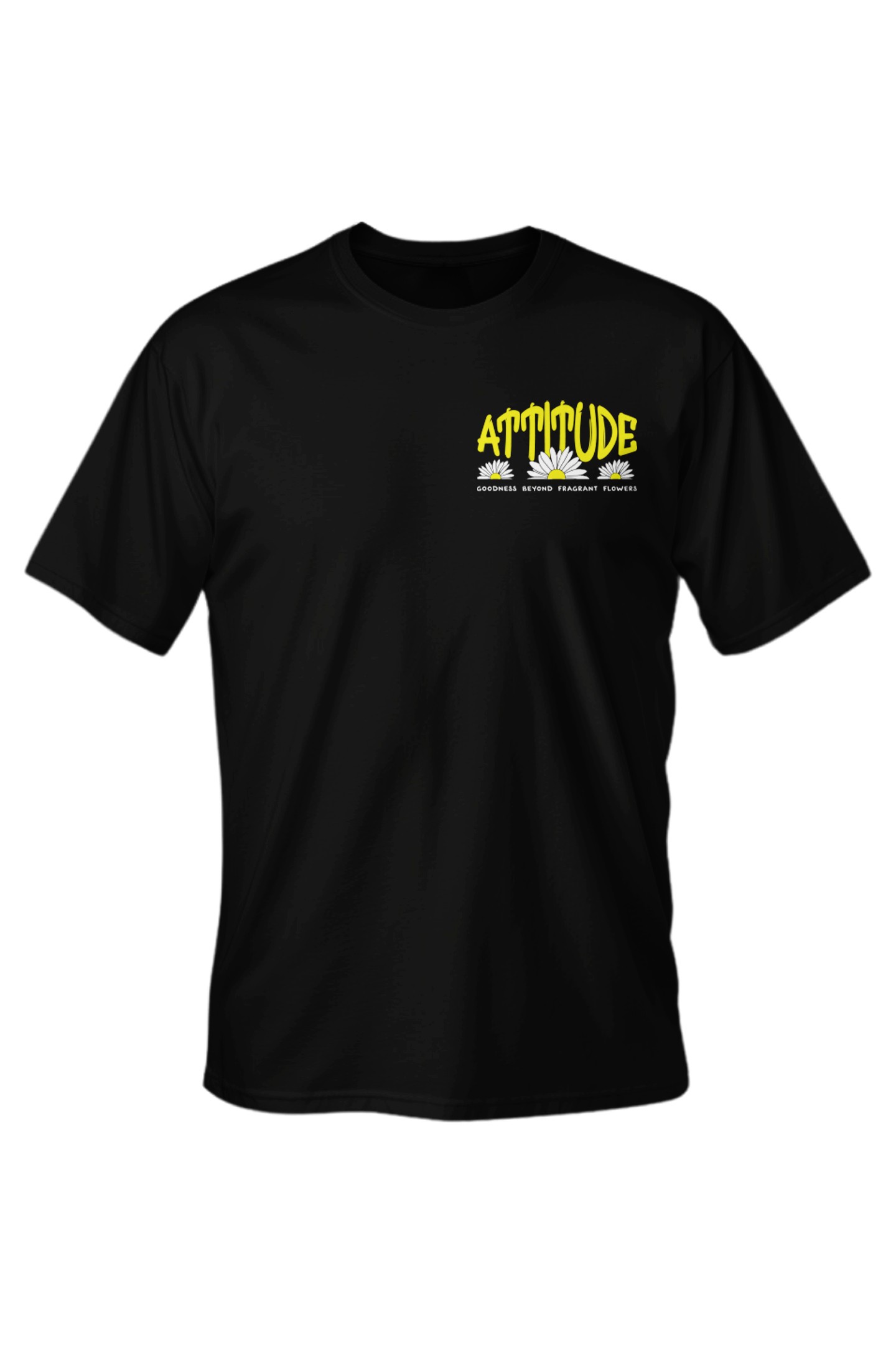 Regular Attitude Baskılı T-Shirt