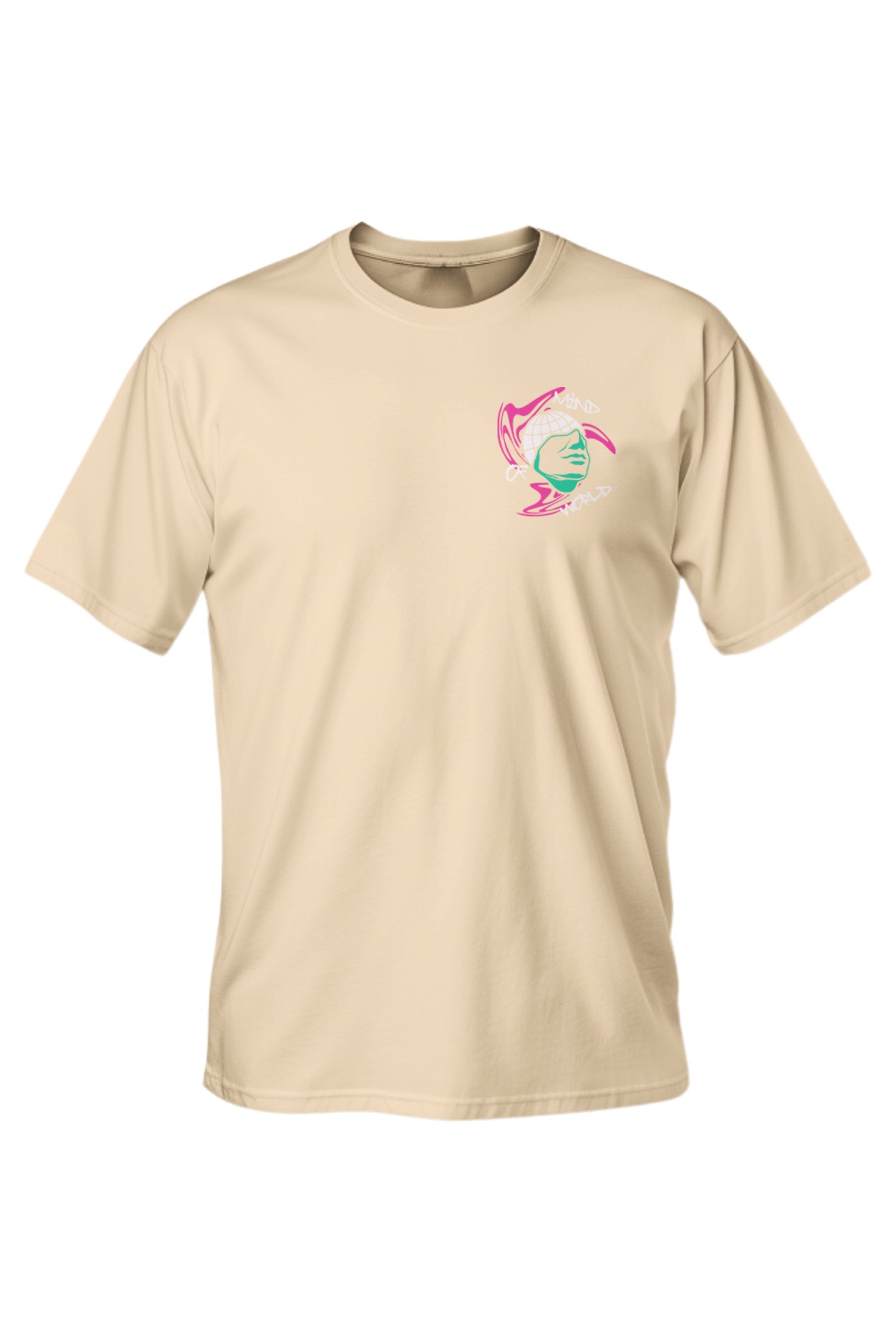Regular Mind of Wold Baskılı T-Shirt