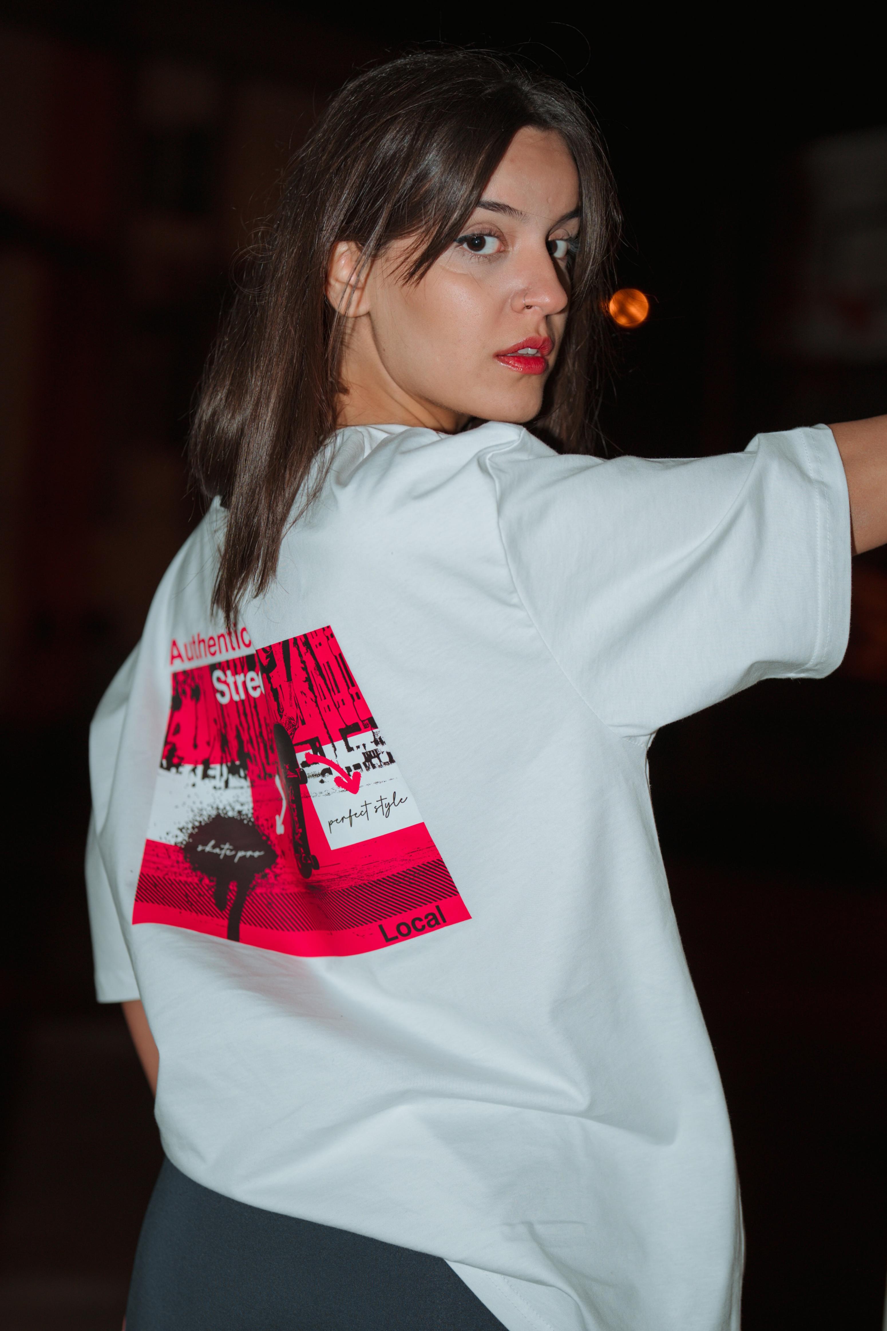 Regular Authentic Baskılı T-Shirt