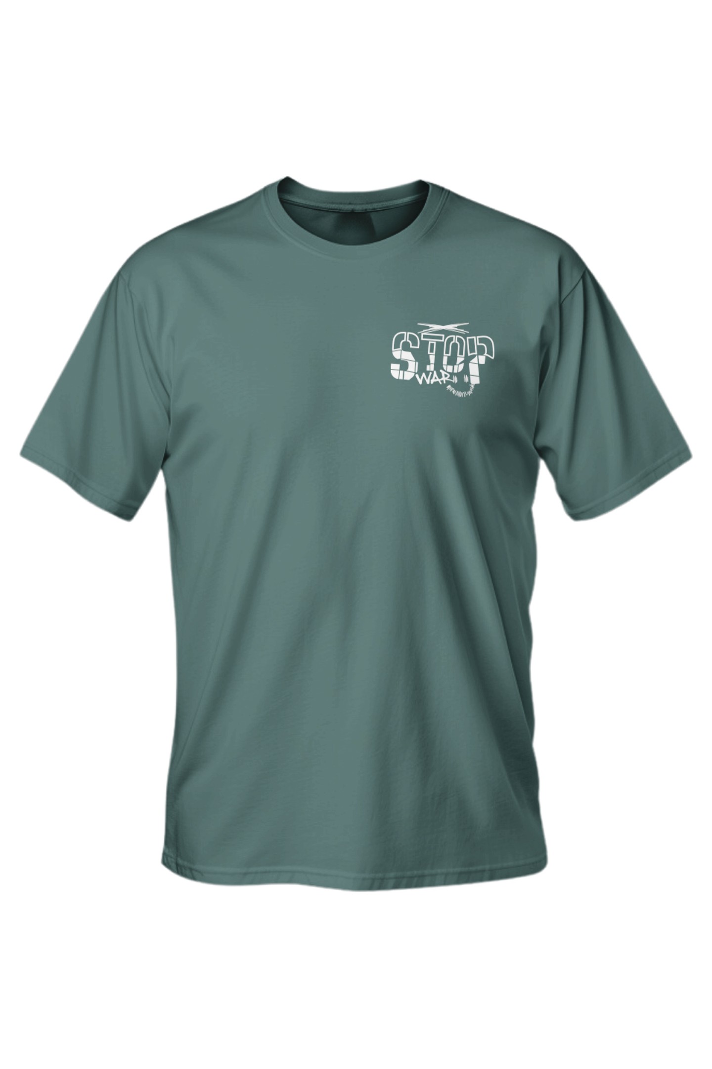 Regular Stop War Baskılı T-Shirt