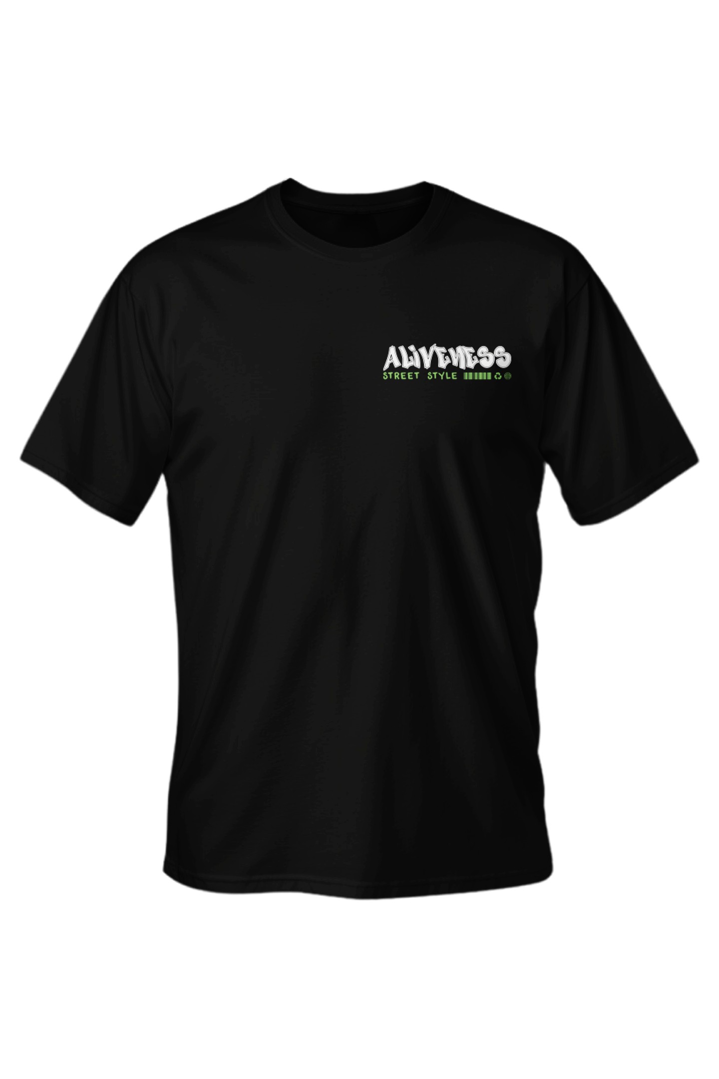 Regular Aliveness Baskılı T-Shirt