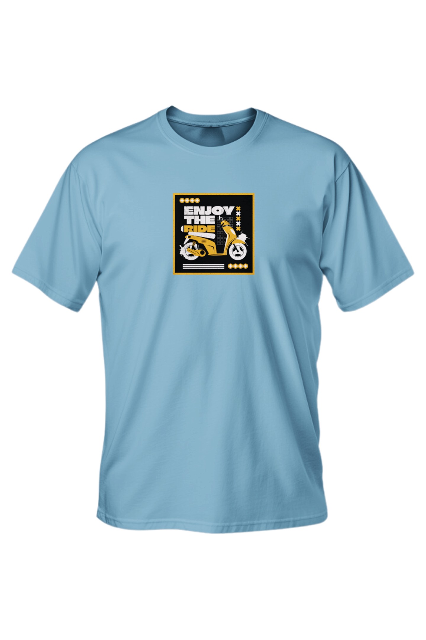 Regular Enjoy The Ride Baskılı T-Shirt