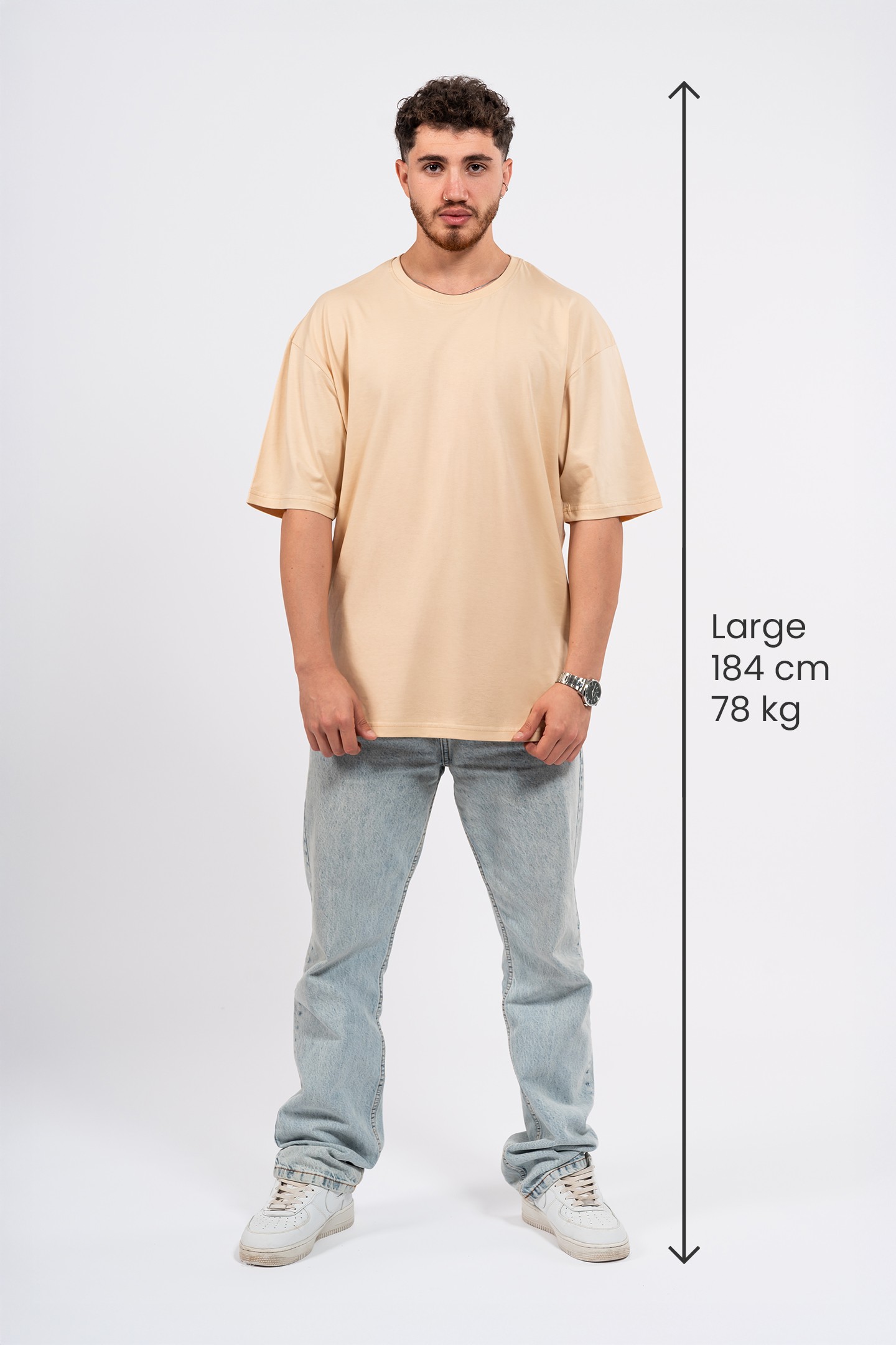 Oversize Street Game Baskılı Tshirt
