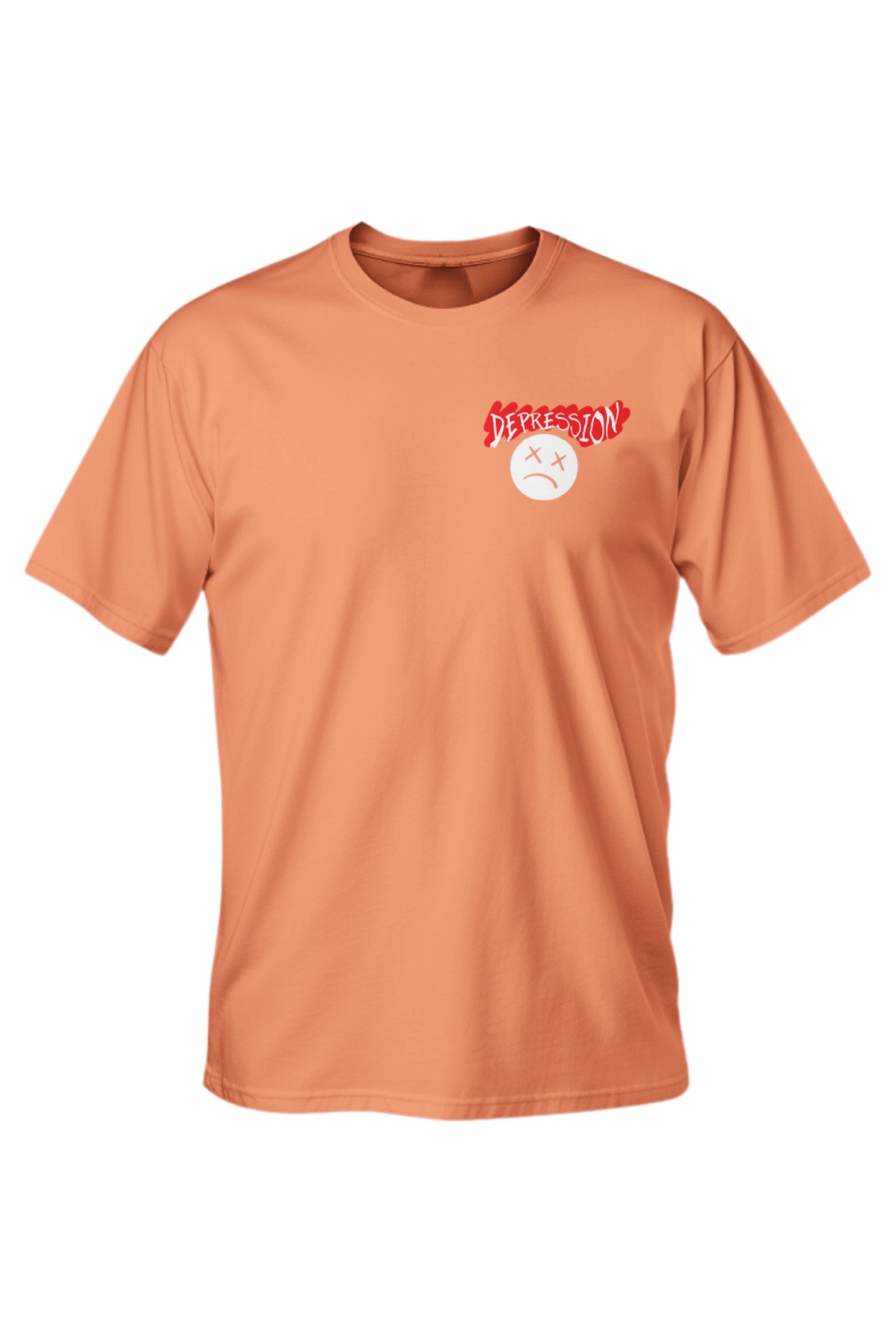 Regular Depression Baskılı T-Shirt