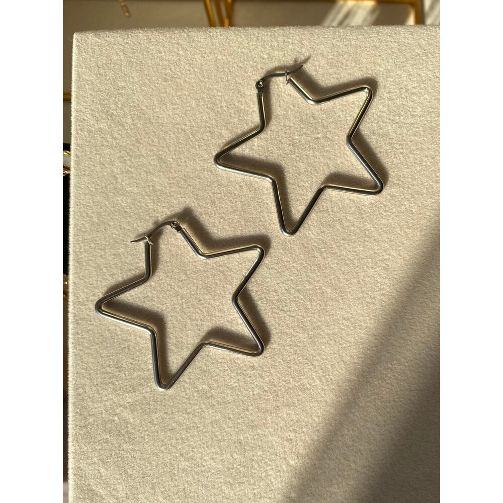 çelik | star girl küpe
