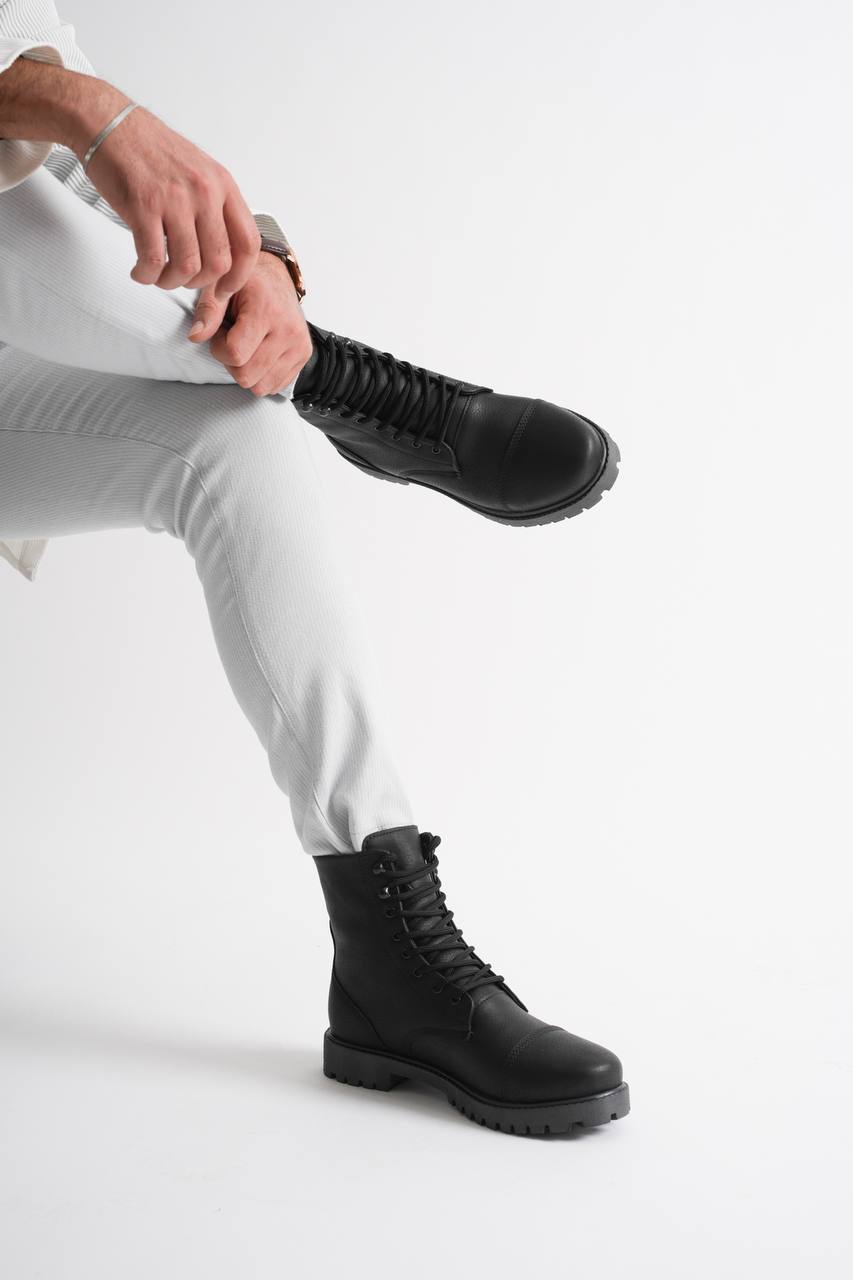 KB-X22 Kuback Kömür Cilt Günlük Erkek Bot