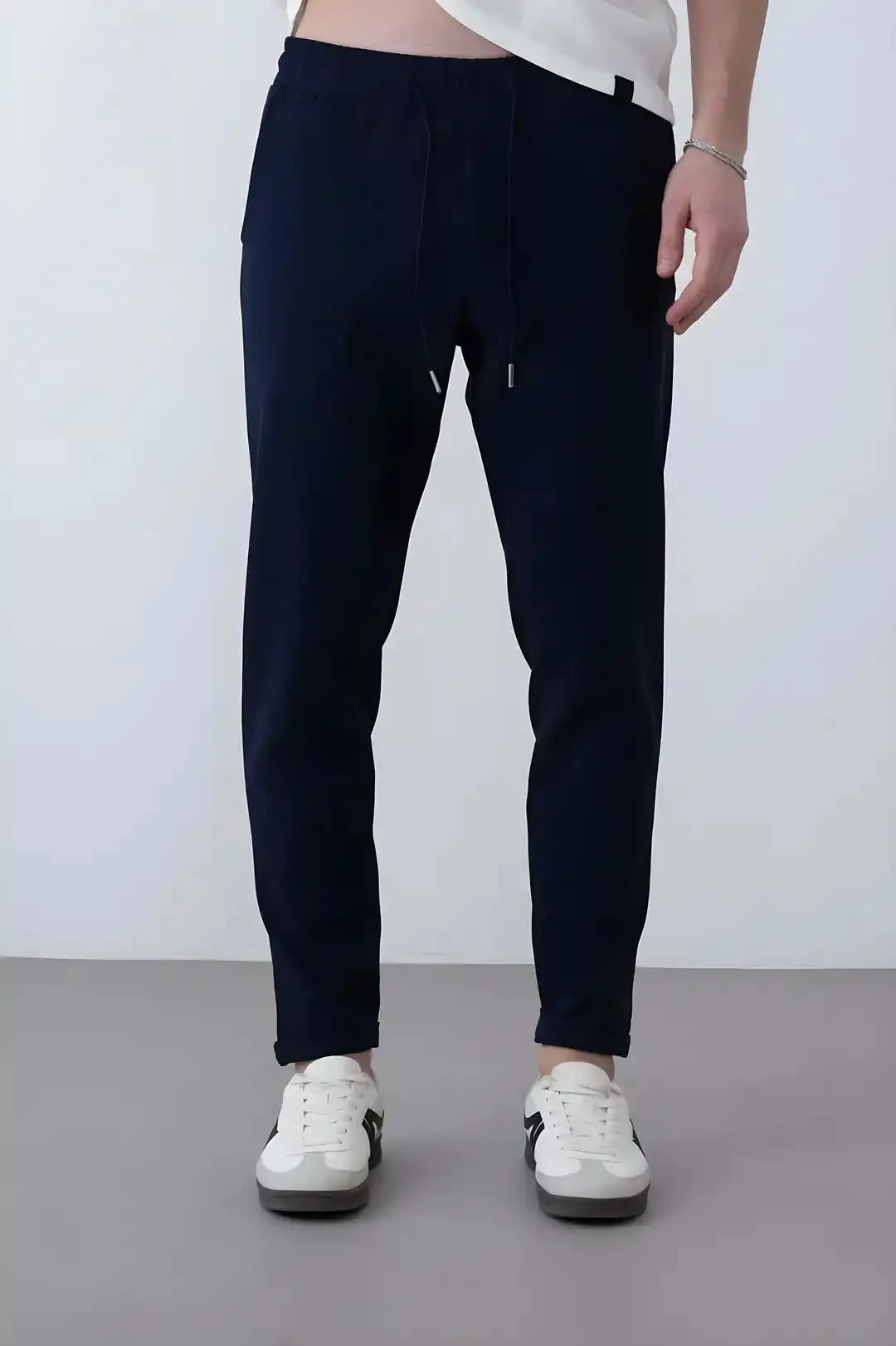 Erkek Lacivert Jogger Pantolon 