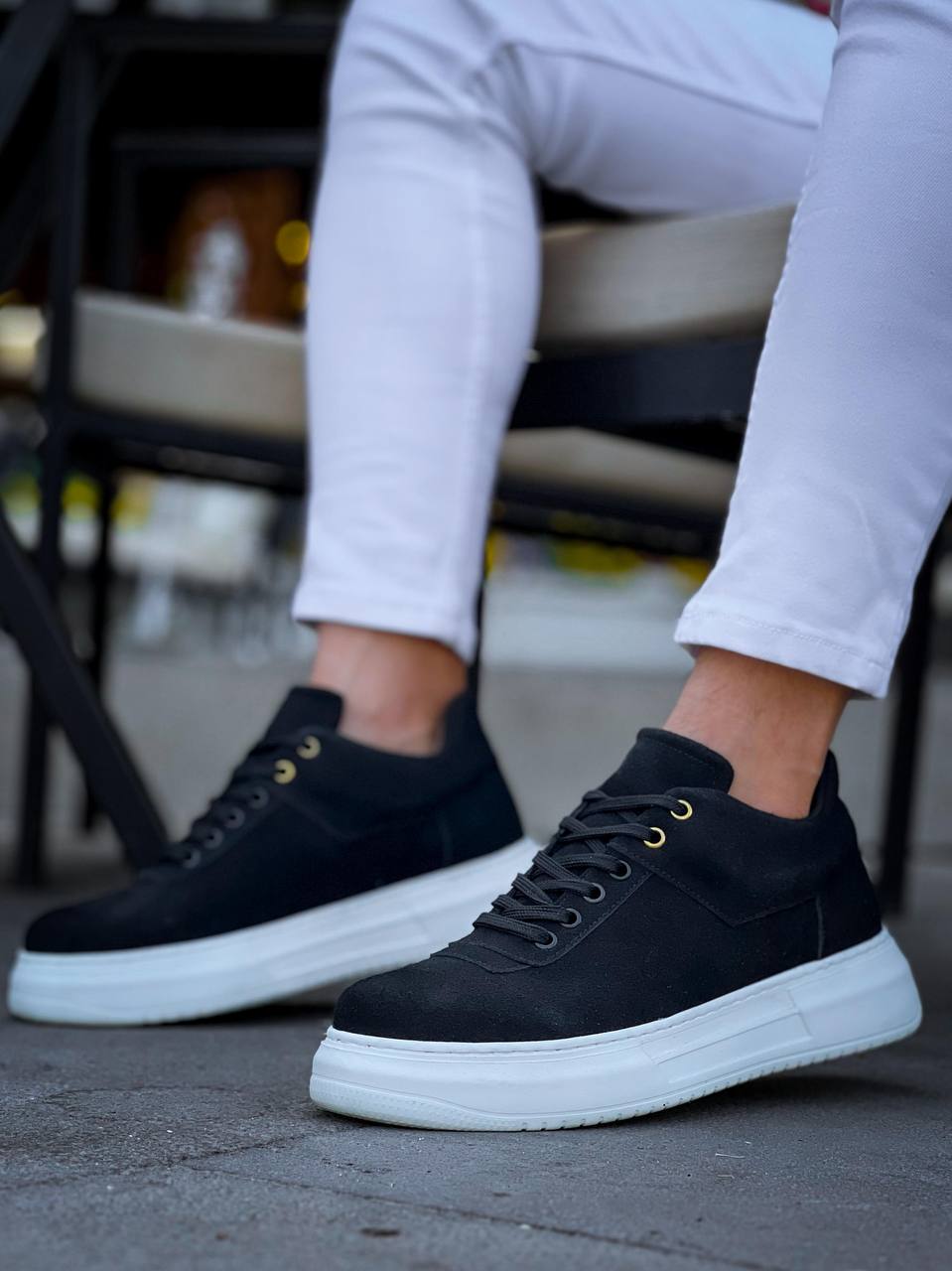 KB-X20 Kuback Siyah Süet  Günlük Erkek Ayakkabı