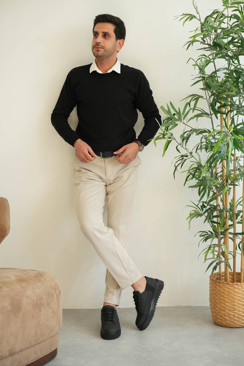 KB-X516 Kuback Kömür Cilt Günlük Erkek Ayakkabı