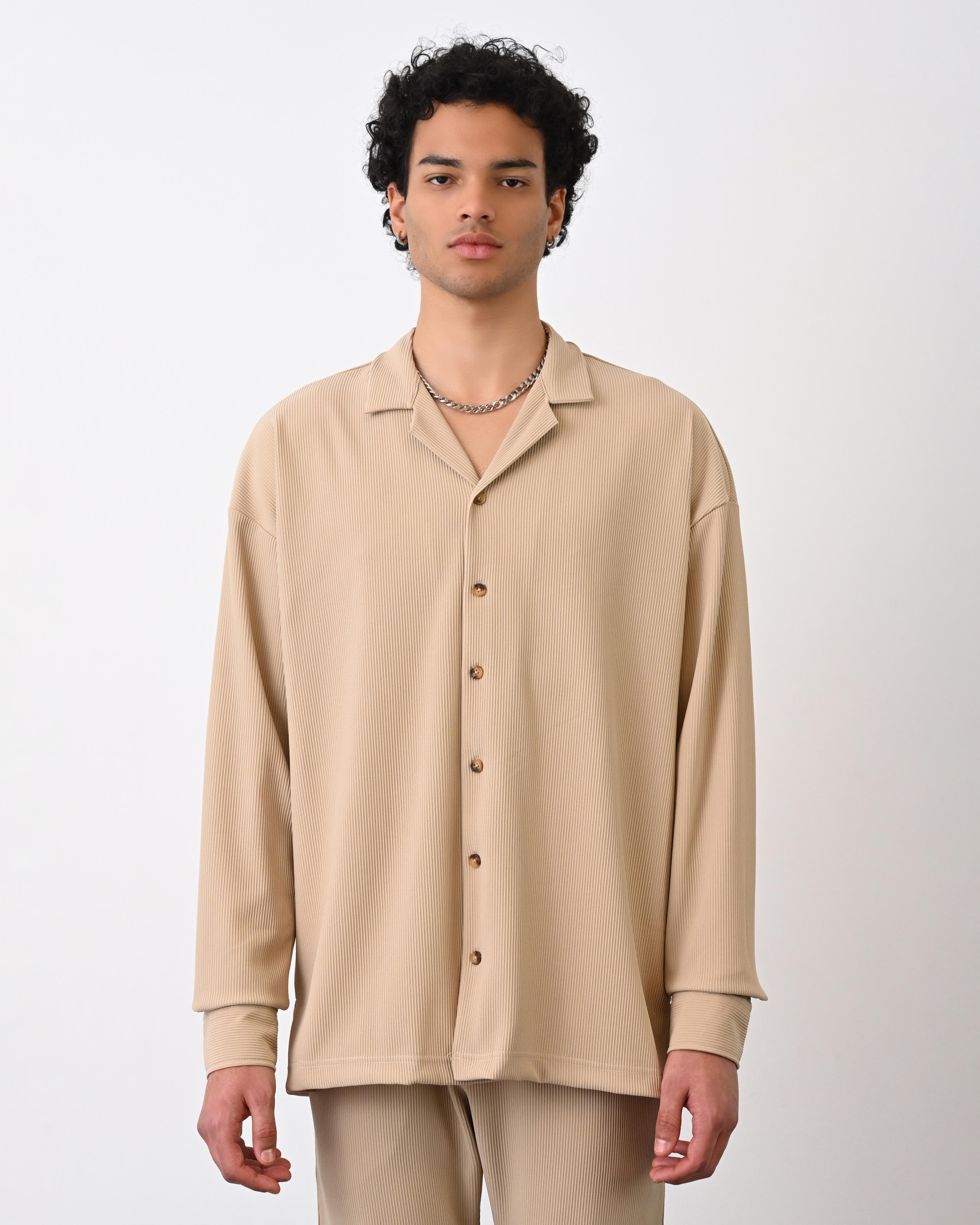 Erkek Bej 1Premium   Gömlek 