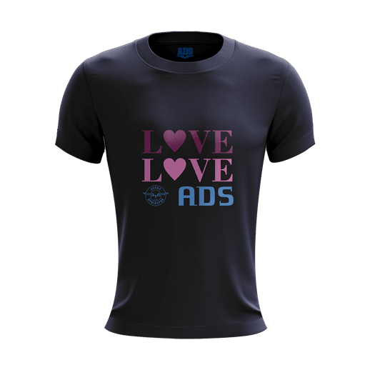 Love ADS Kadın T-shirt - Lacivert