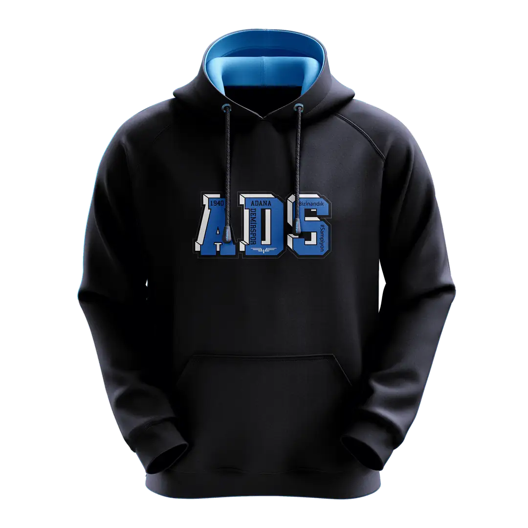 ADS Biz inandık Kapşonlu Sweat - Lacivert