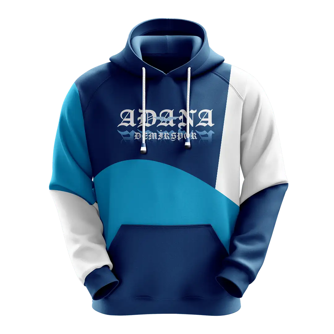 Complex Color Kapşonlu Sweat - Lacivert