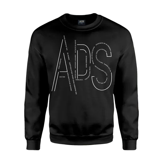 ADS Marş Sweatshirt - Siyah